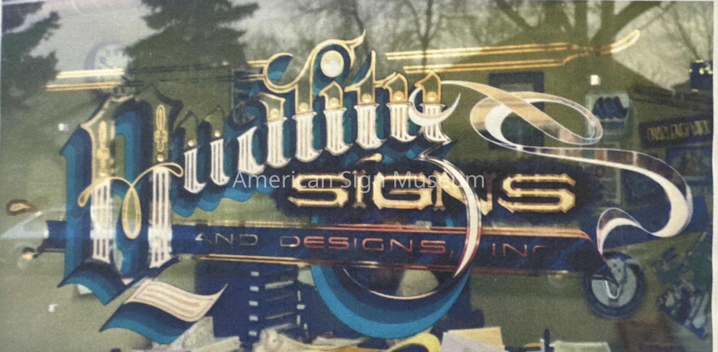 Quality Signs & Designs Goldleaf Glass Window picture number 1