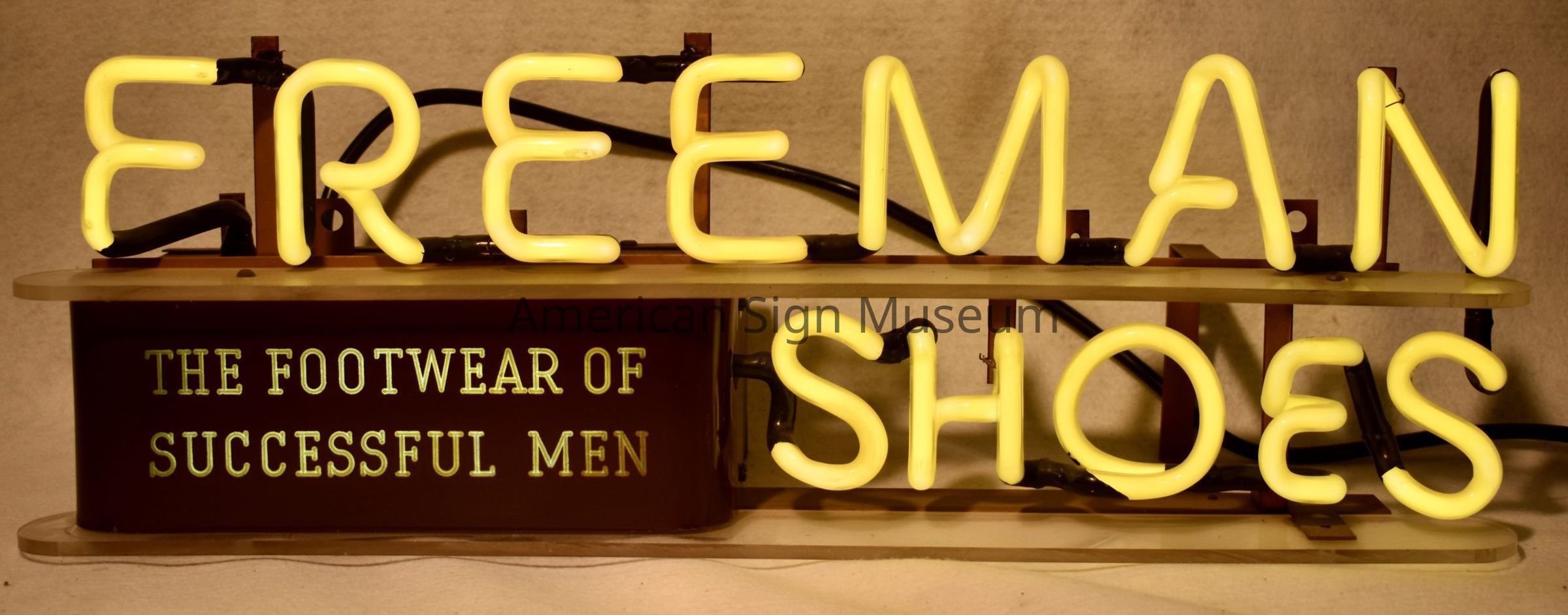 Freeman Shoes 1950s Neon Point-of-Purchase Sign picture number 1
