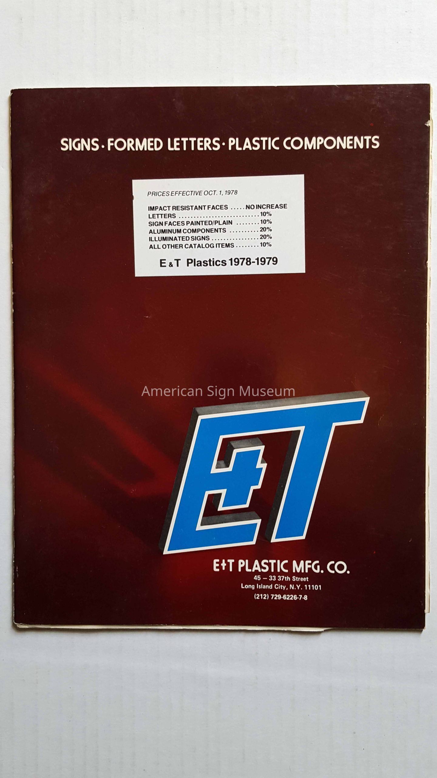 E&T Plastics Catalogue picture number 1