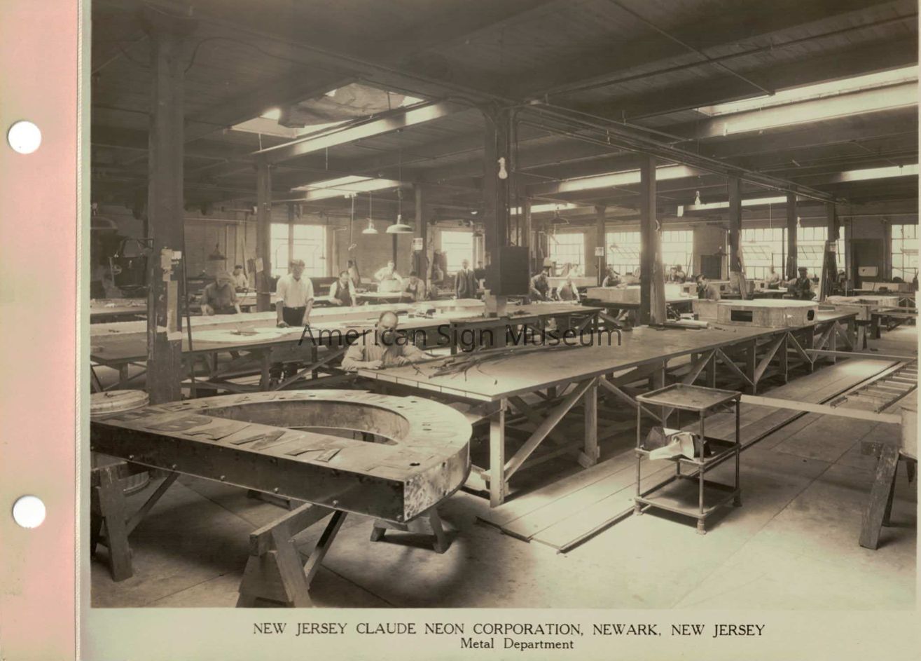Claude Neon Corp. Newark NJ Employee Photograph picture number 1