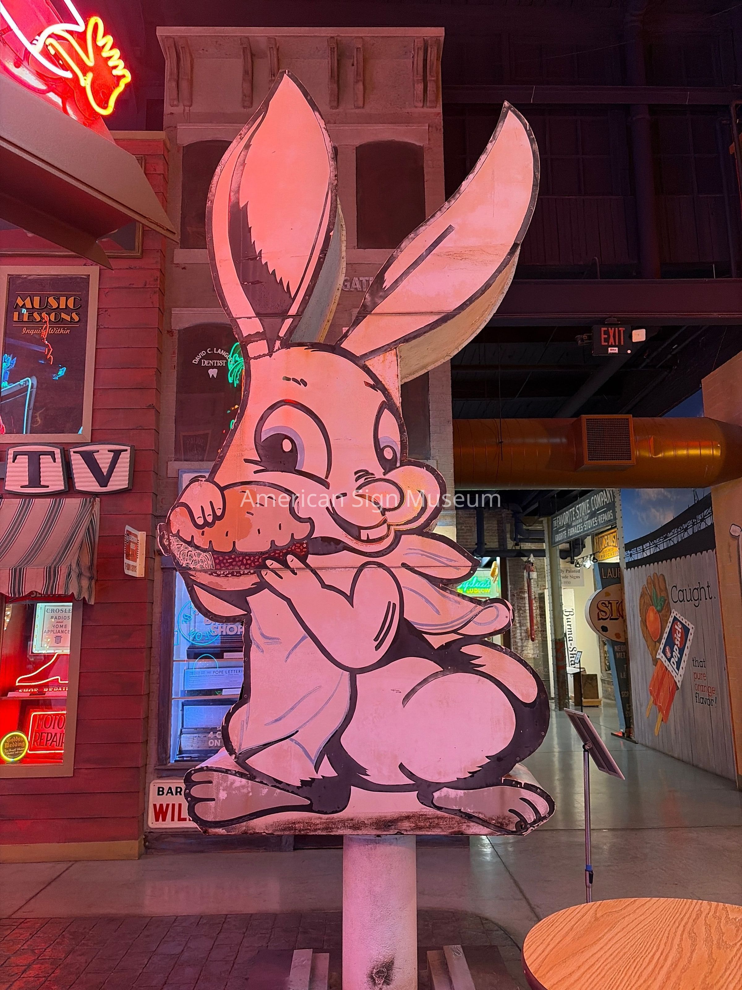 Bunny Drive-In Sign picture number 1