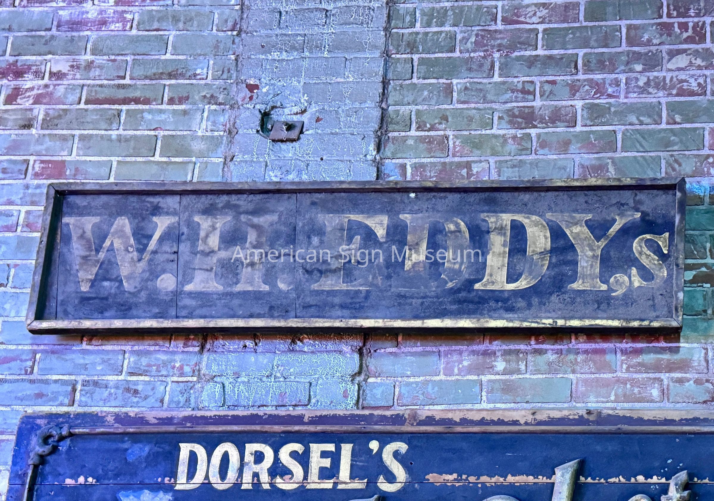 W.H. Eddy's Wooden Sign picture number 1