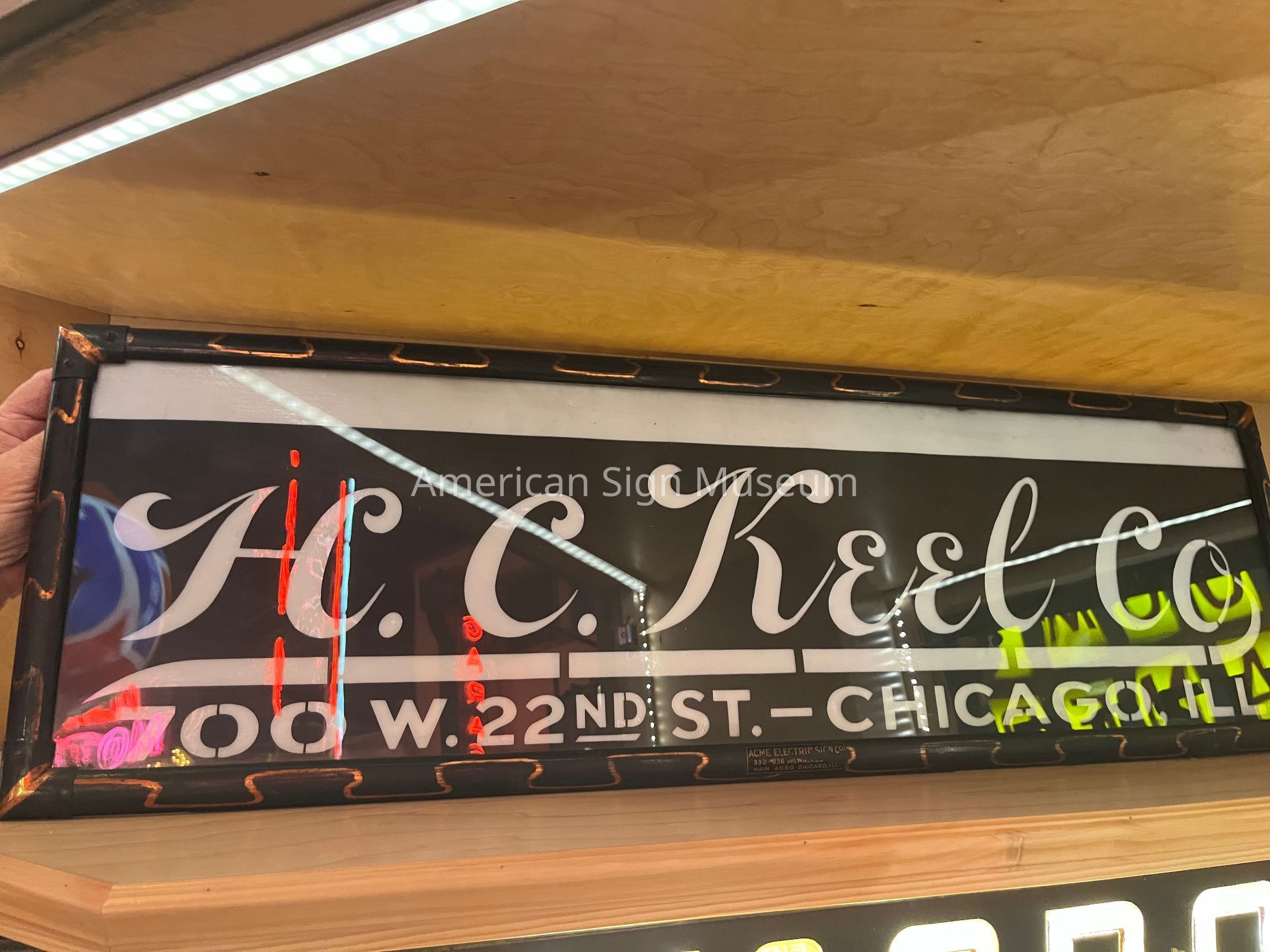 H.C. Keel Stencil Sign picture number 1