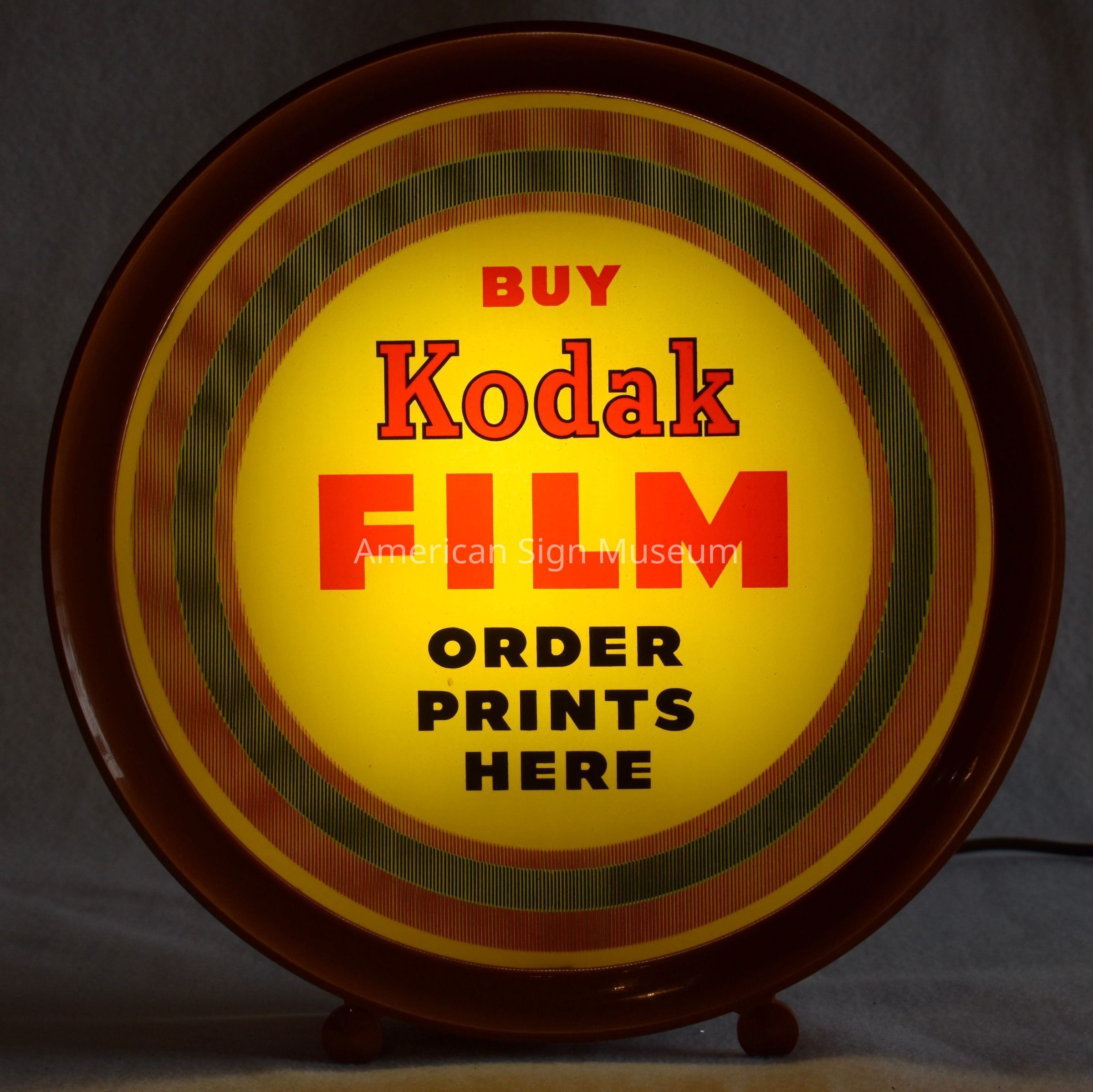 Eastman Kodak Illuminated Countertop Sign picture number 1