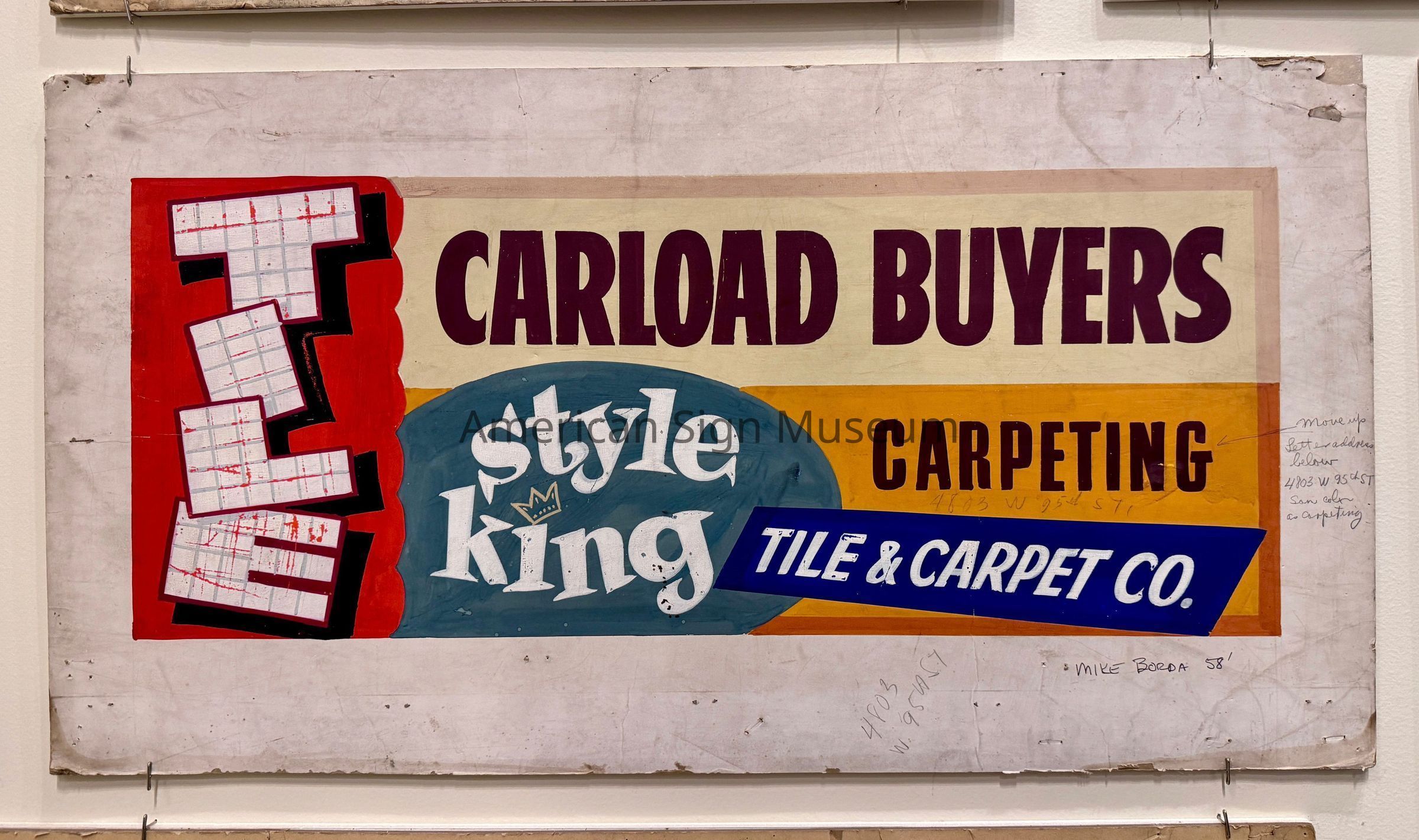 Beverly Sign Co. Sketch - Style King Carpeting picture number 1