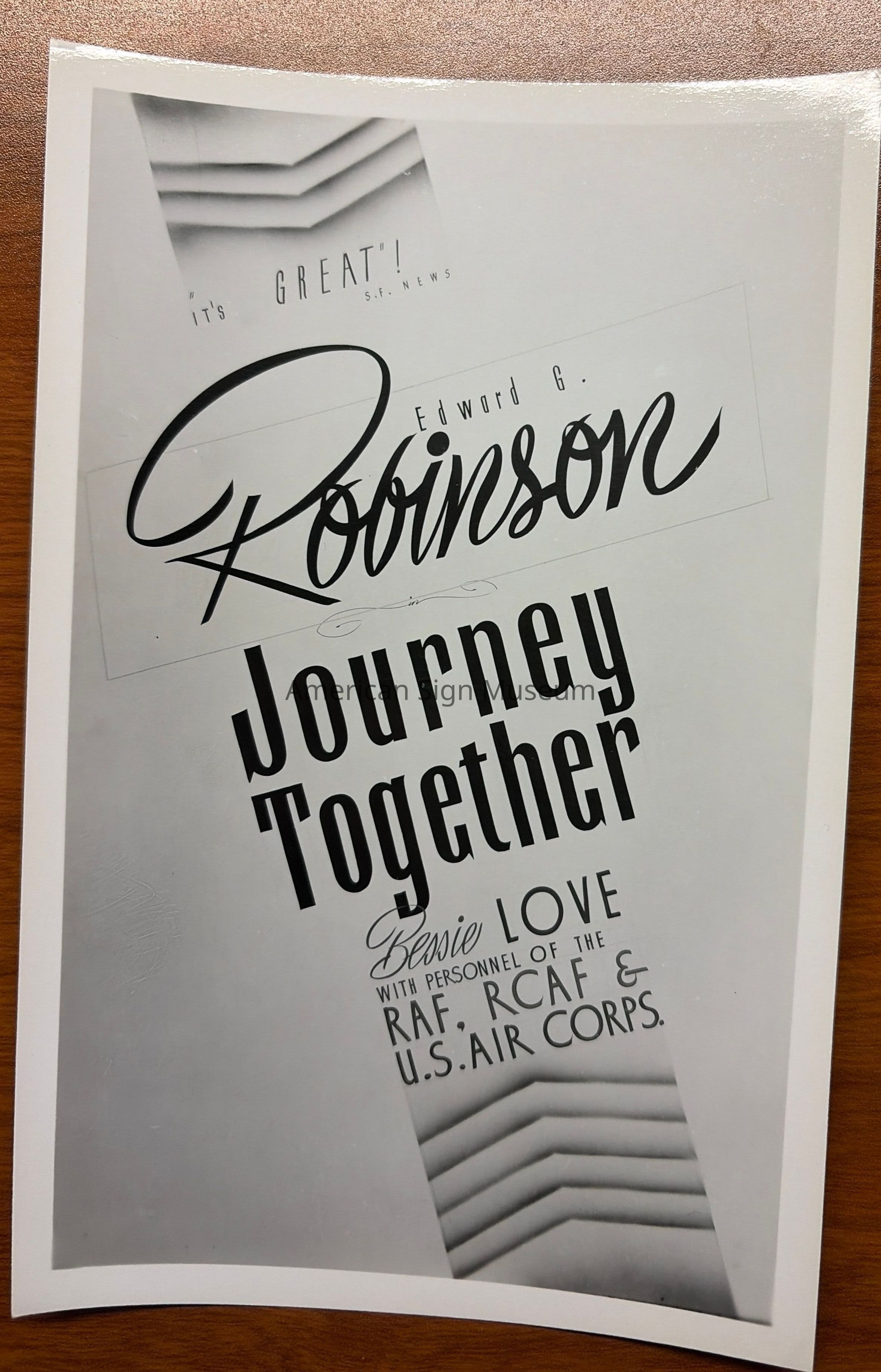 Journey Together Show Card Photograph picture number 1