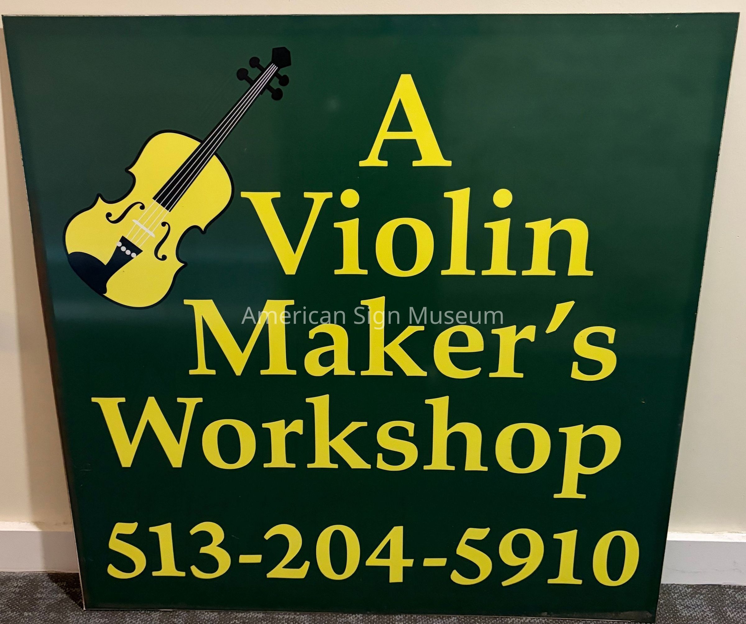 Violin Maker's Workshop Sign picture number 1