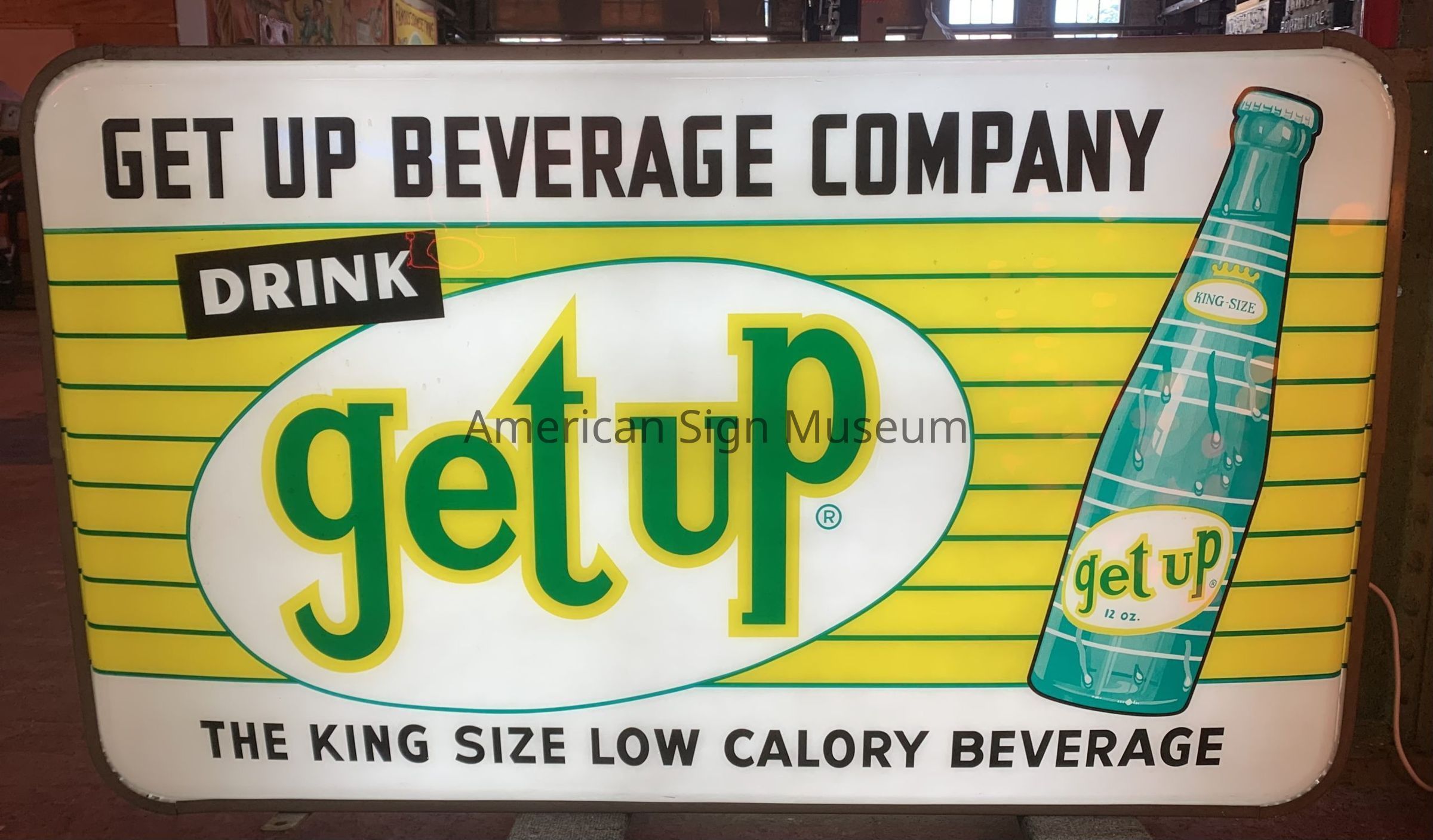 Get Up Soda NOS Sign picture number 1