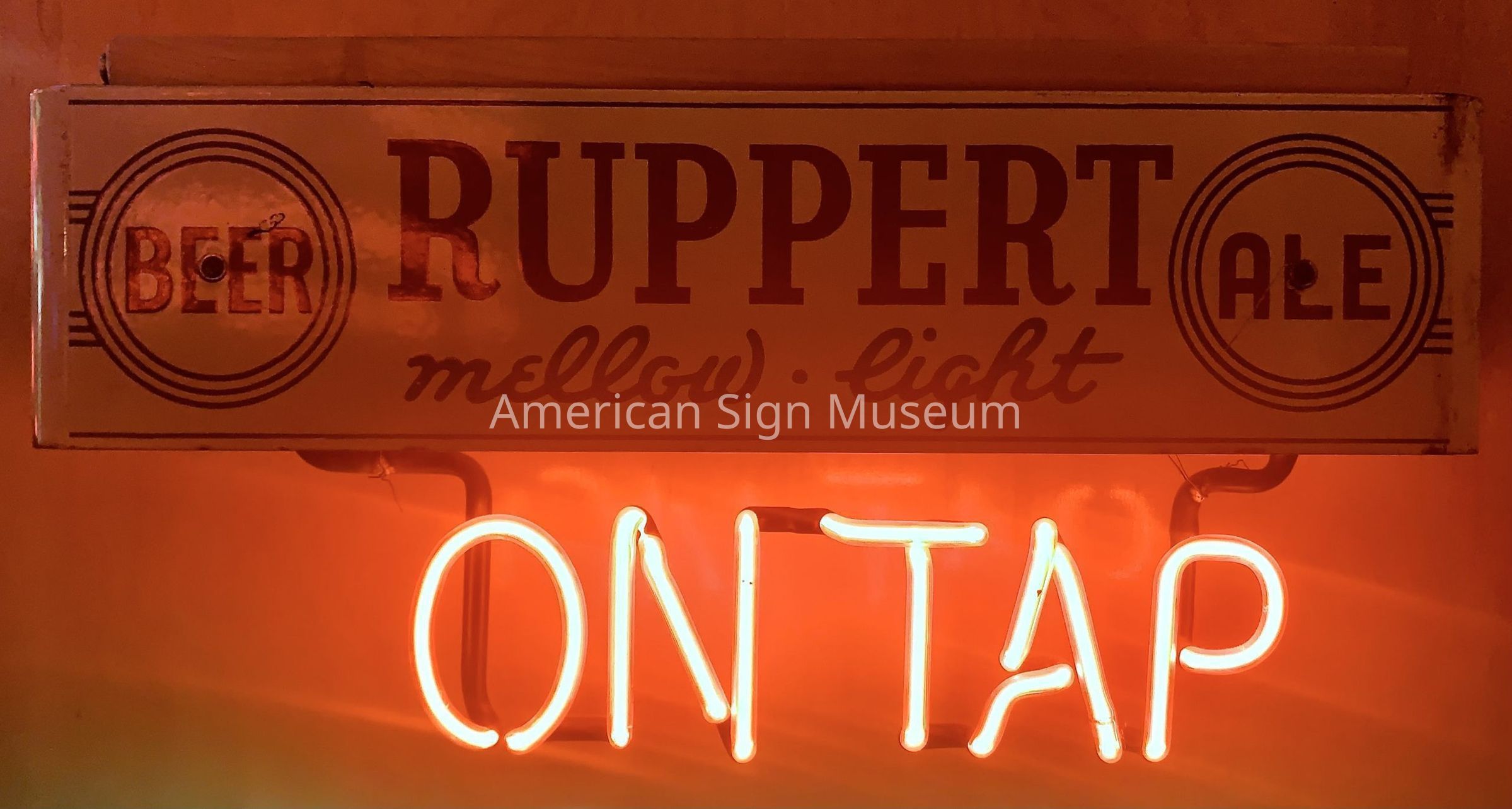 Ruppert Ale Porcelain Enamel & Neon Sign picture number 1