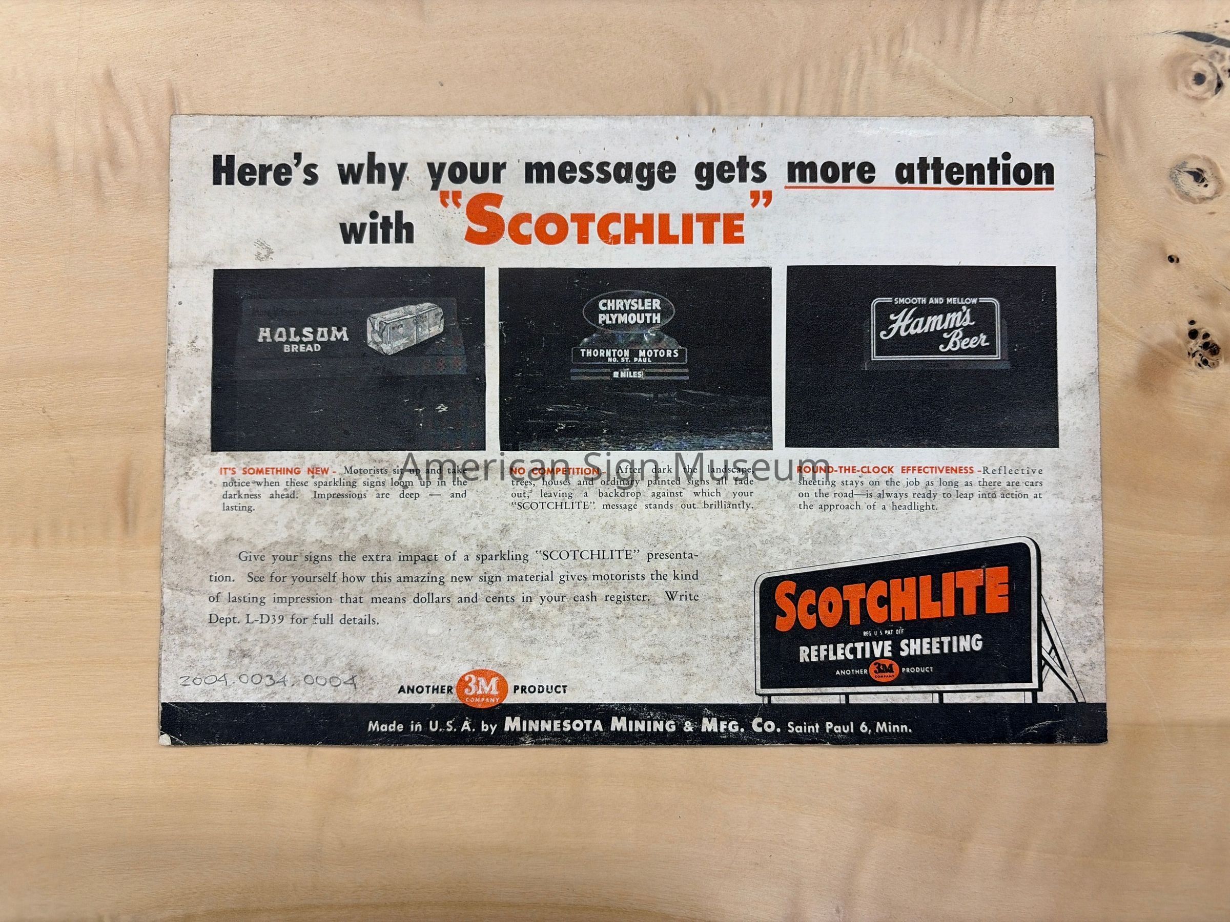 3M Scotchlite Reflective Sheeting Brochure picture number 1