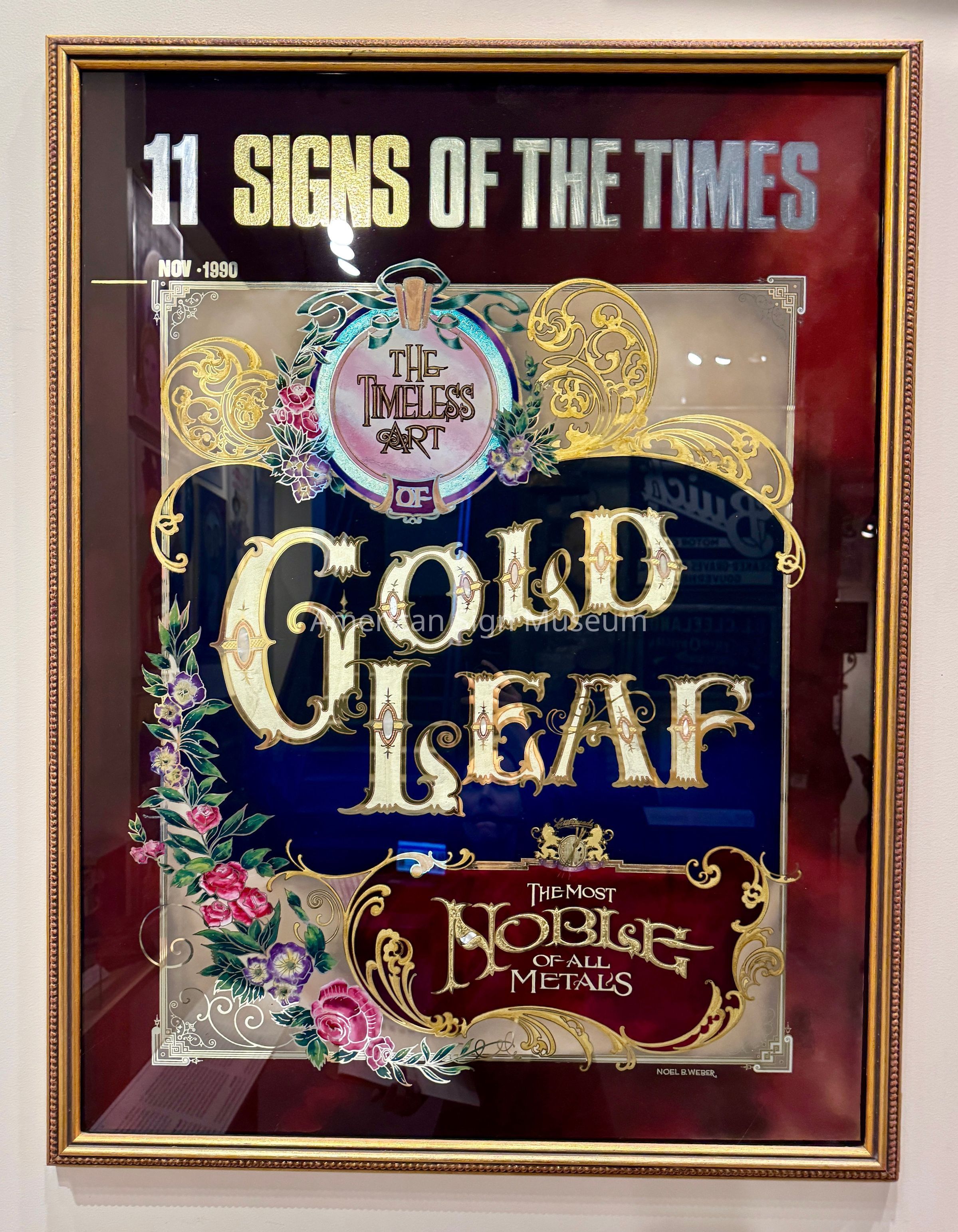 Signs of the Times Cover Glass Art picture number 1