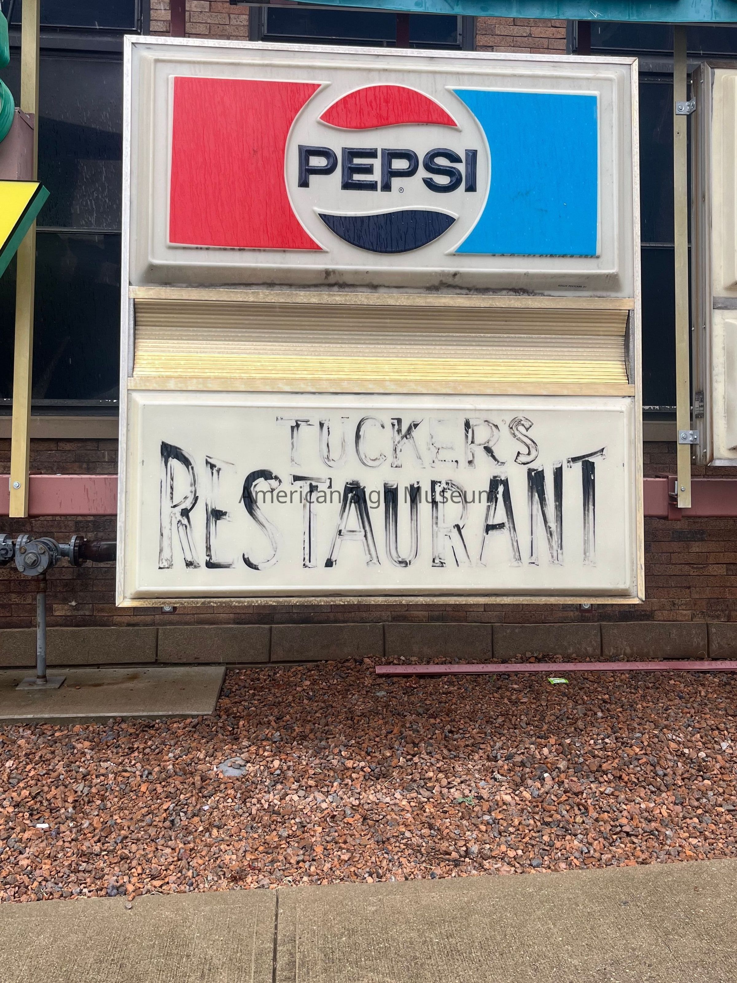 Tucker's Pepsi Illluminated Plastic Sign picture number 1