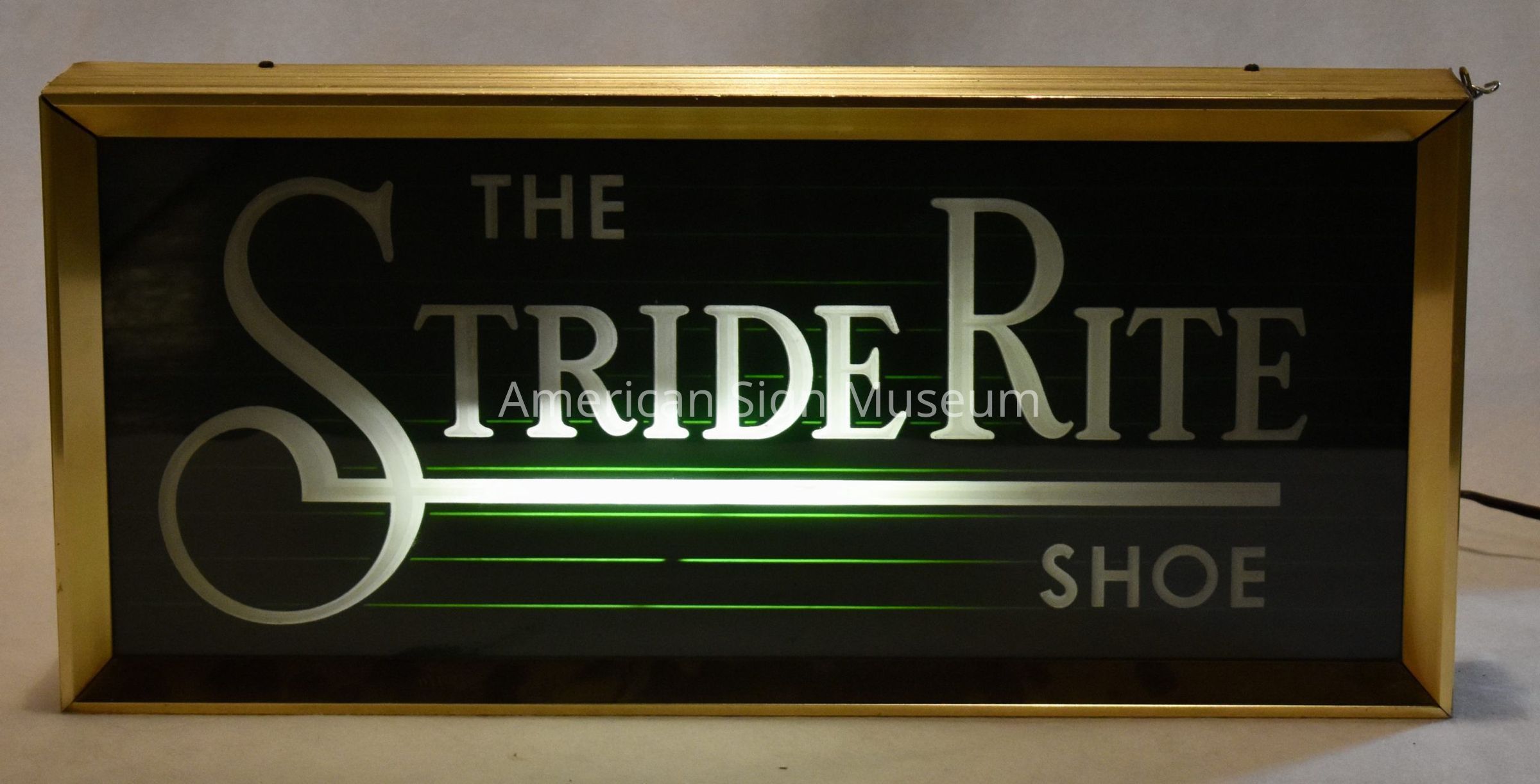 Stride Rite Plastic & Glass Point-of-Purchase POP Sign picture number 1