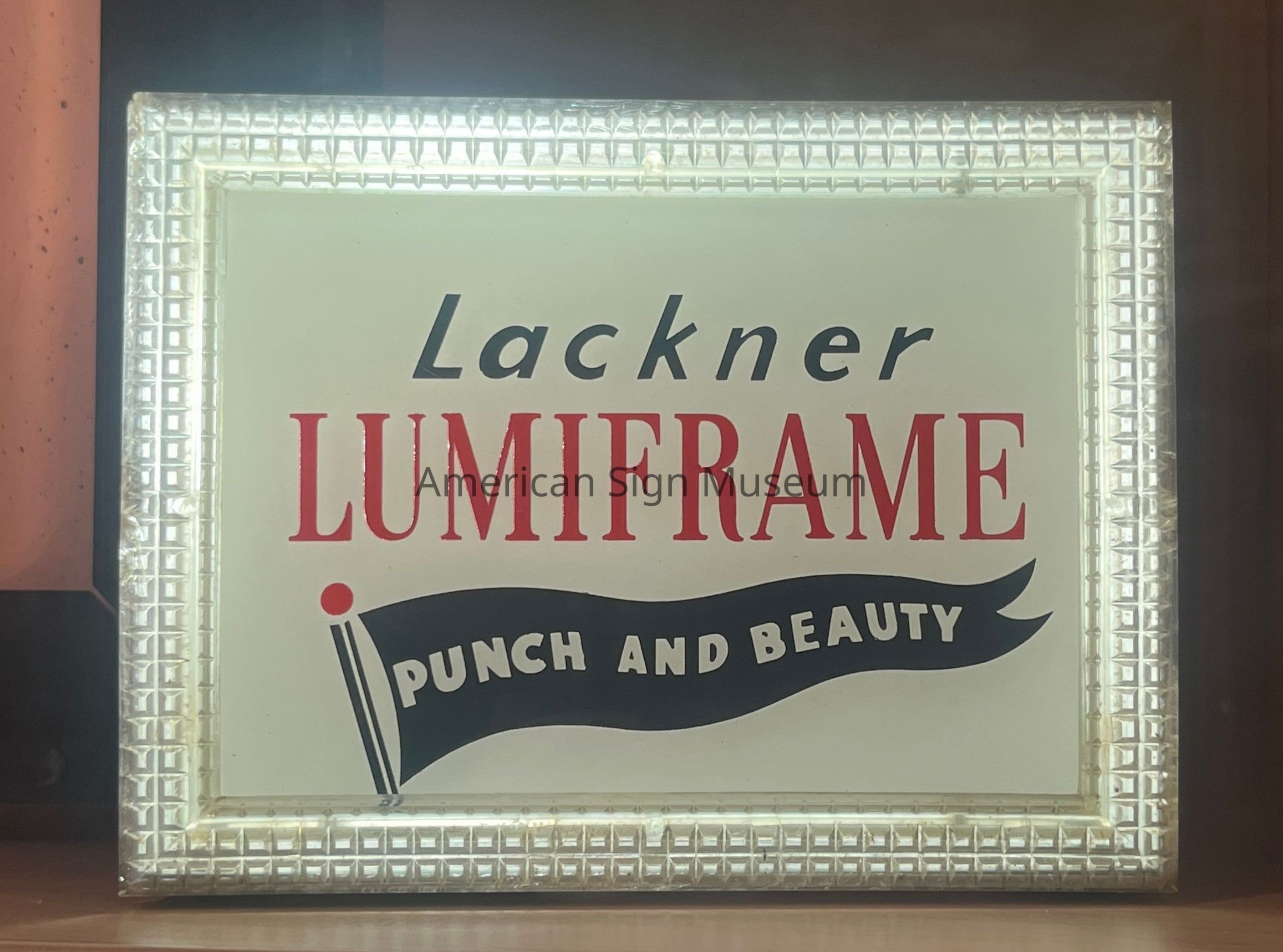 Lackner Lumiframe Sign Frame Sales Sample picture number 1