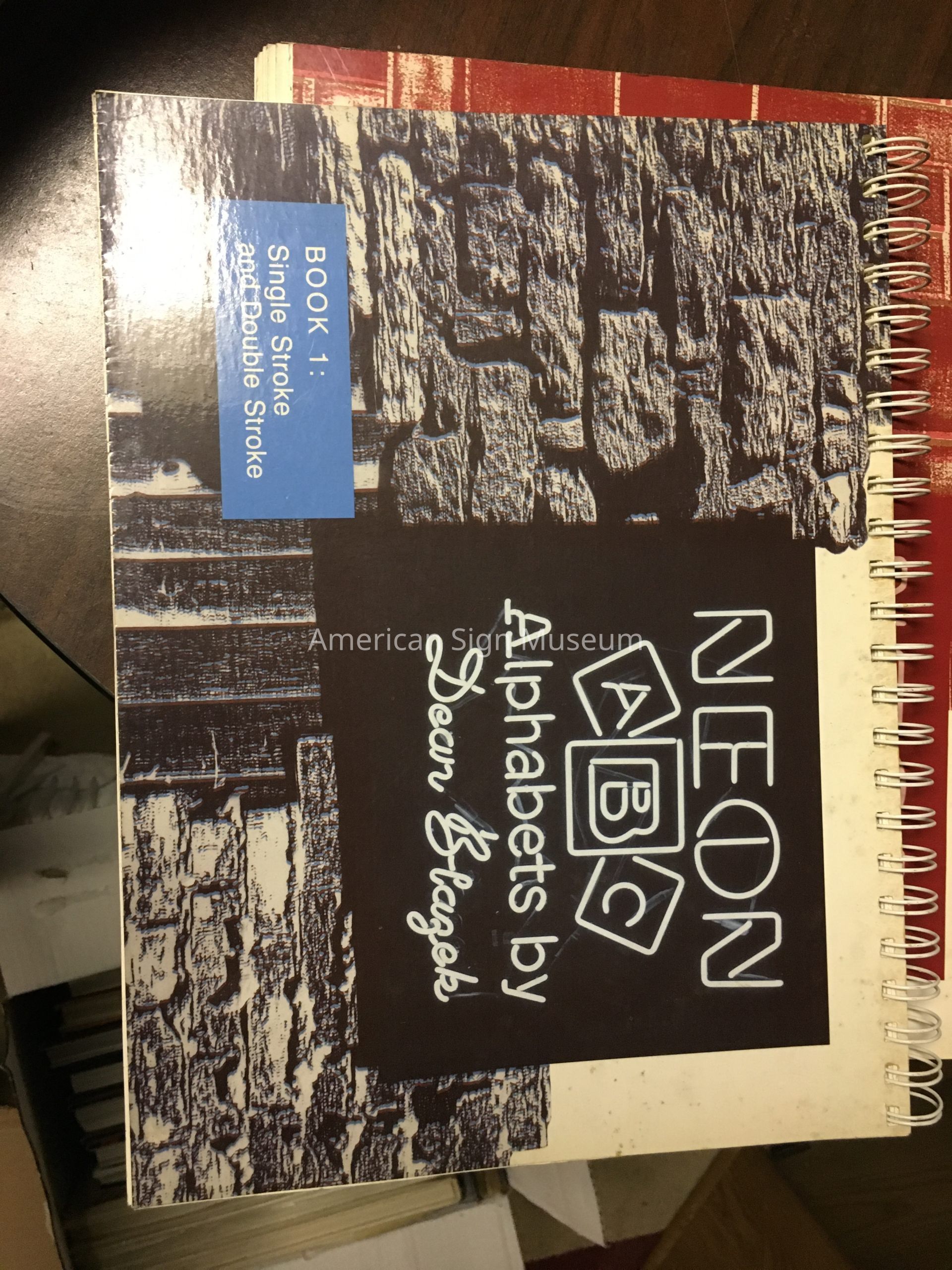 Neon ABC Alphabets - Book 1: Single Stroke and Double Stroke by Dean Blazek. picture number 1
