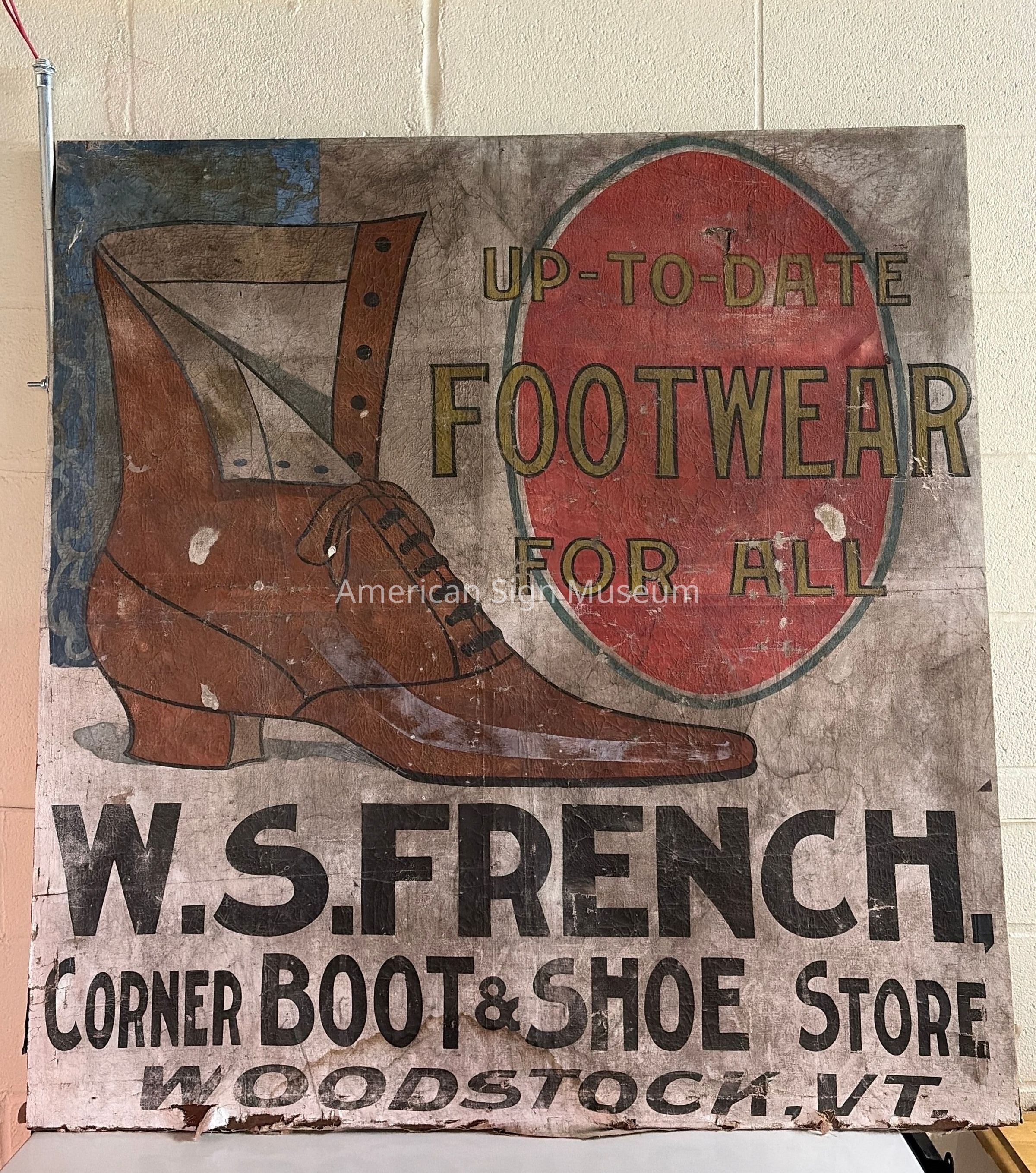 W.S. French Shoes Sign picture number 1