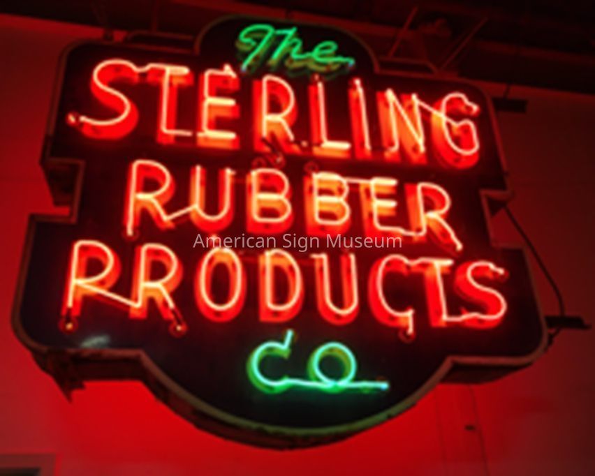 Sterling Rubber Products Co. Neon Sign picture number 1