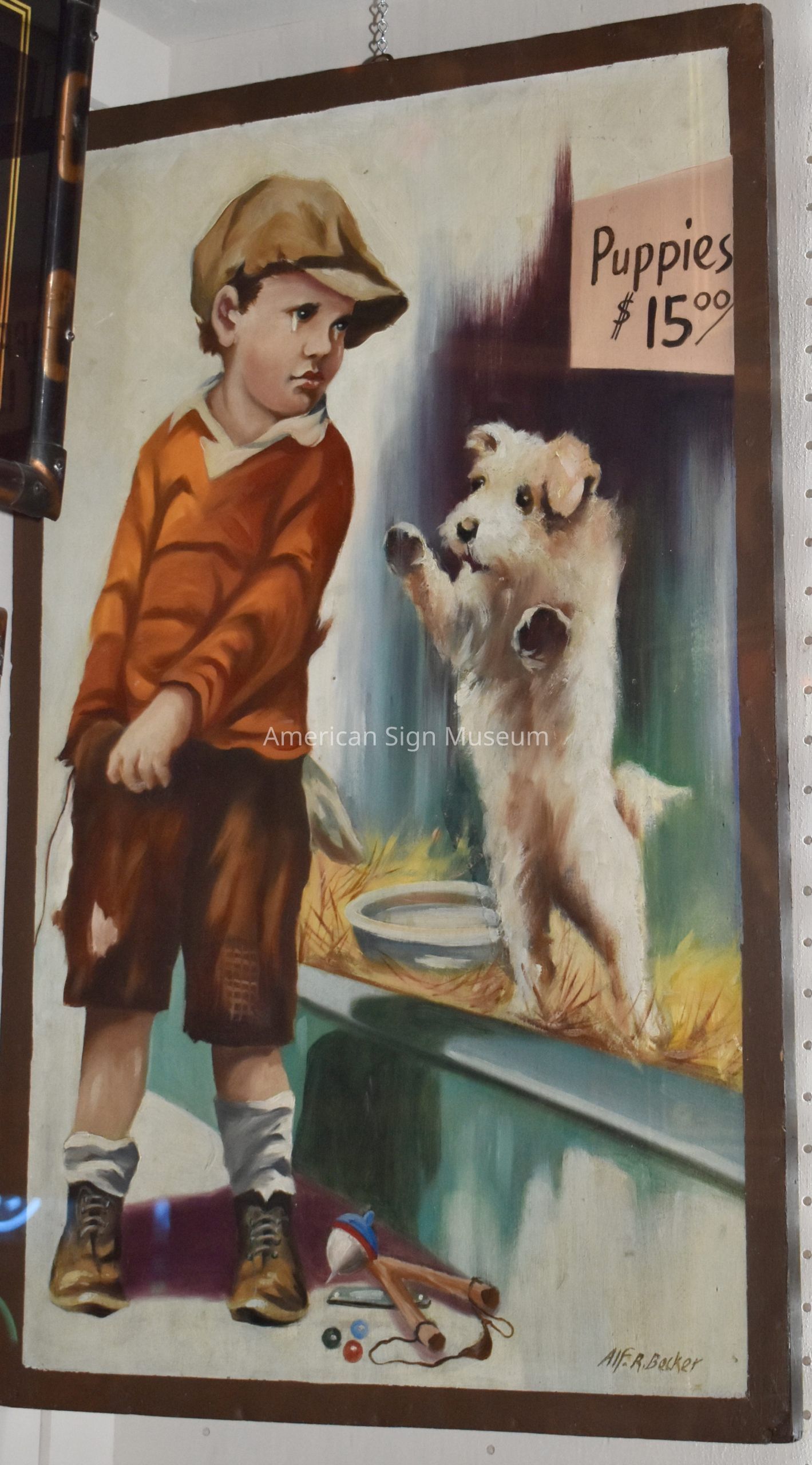 Oil Painting by Alf. R. Becker picture number 1