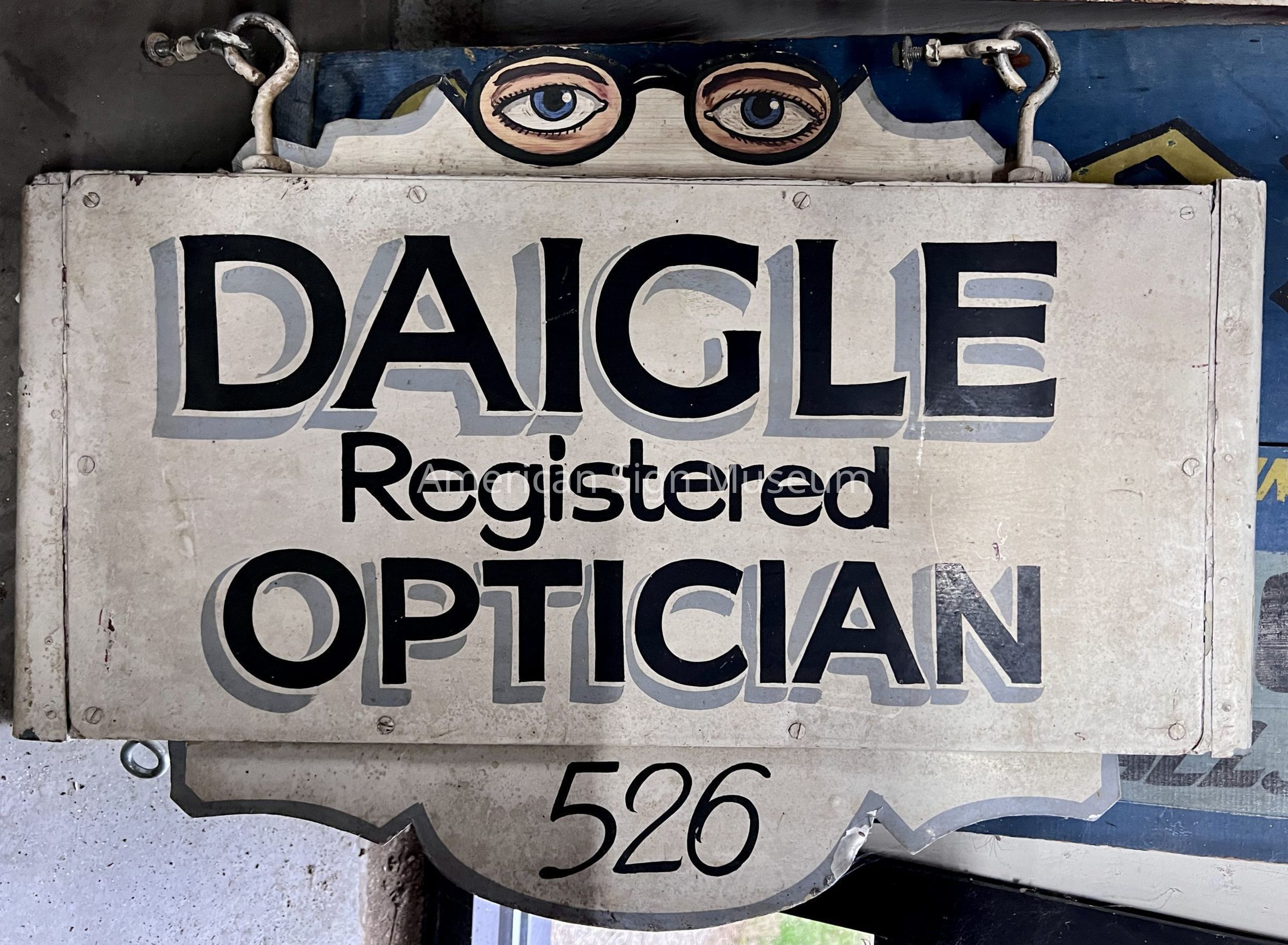 Daigle Optician Painted Sign picture number 1