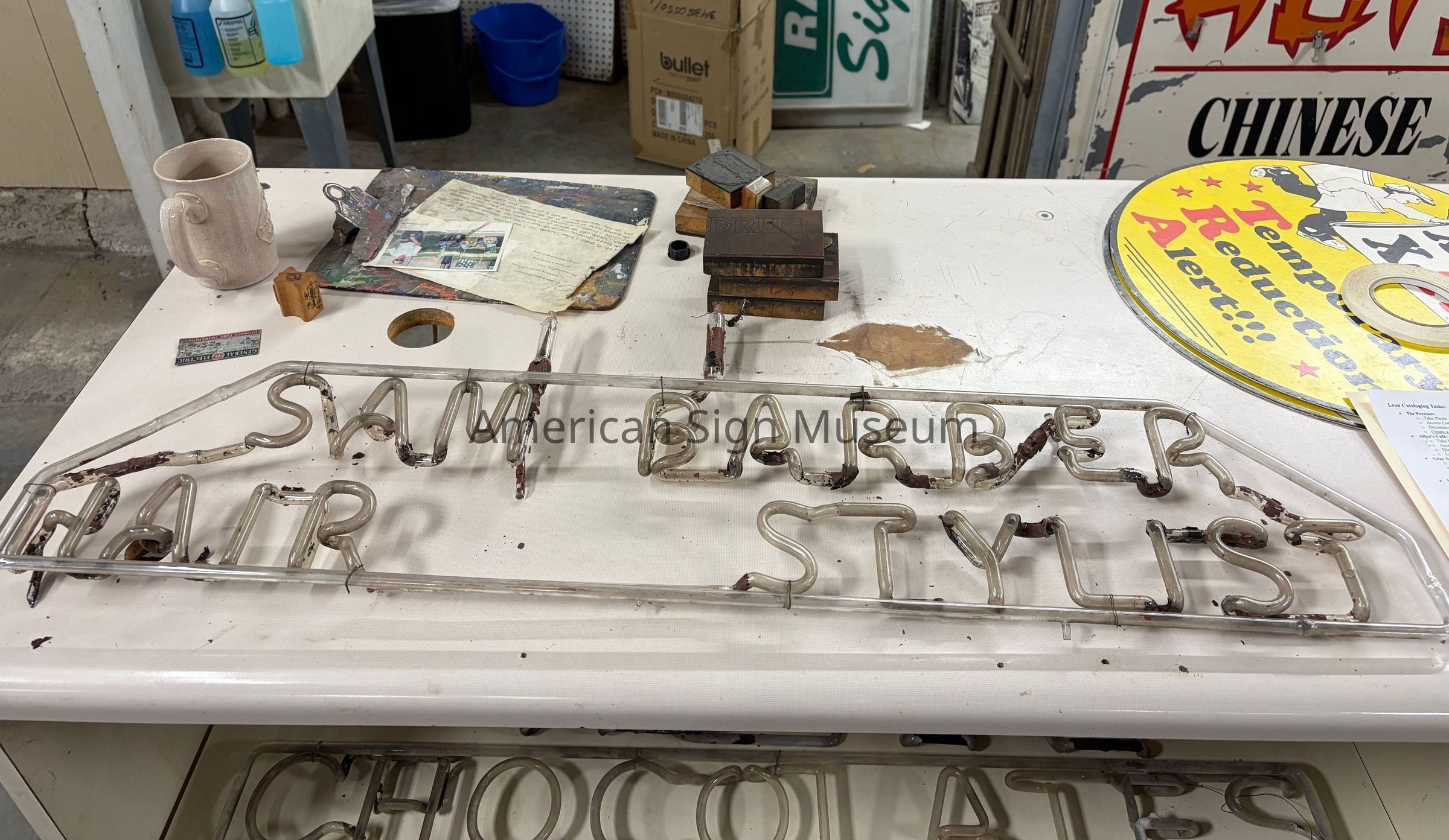 Sam Barber Neon Sign picture number 1