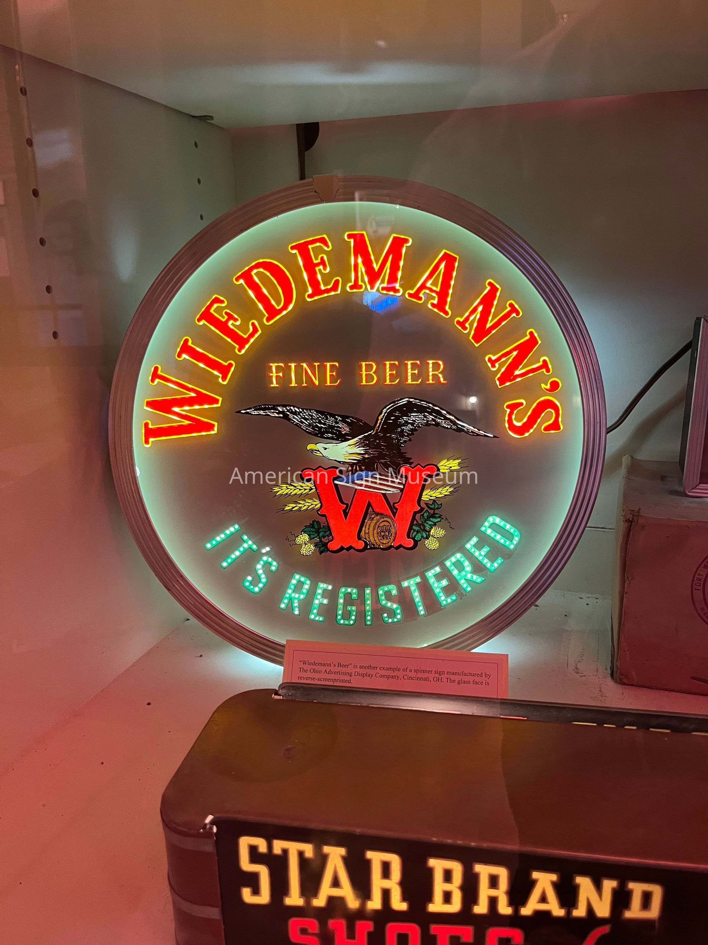 Wiedemann's Beer Sign picture number 1