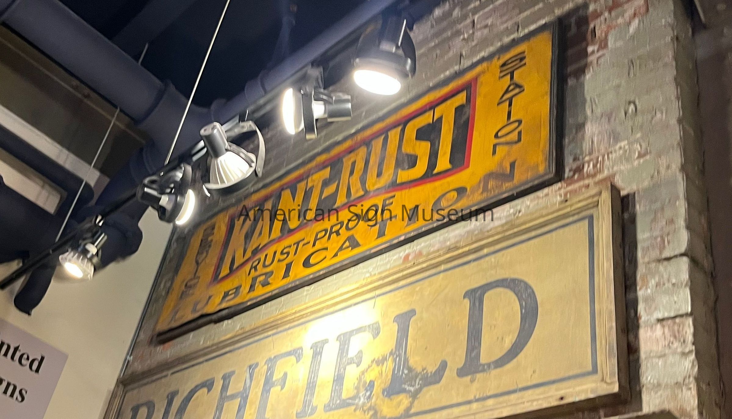 Kant-Rust Screenprinted Sign picture number 1