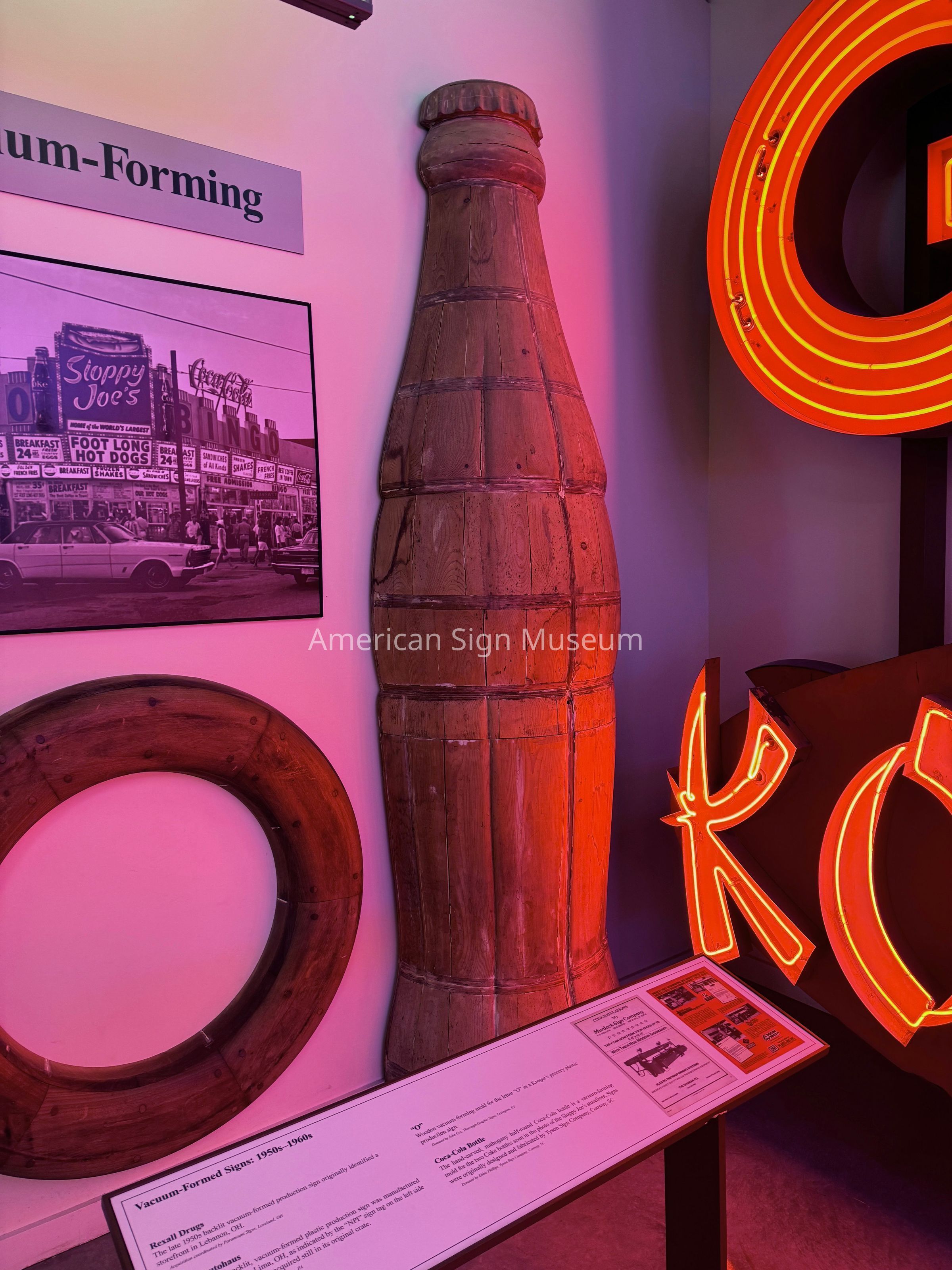 Coca Cola Bottle Wooden Mold picture number 1