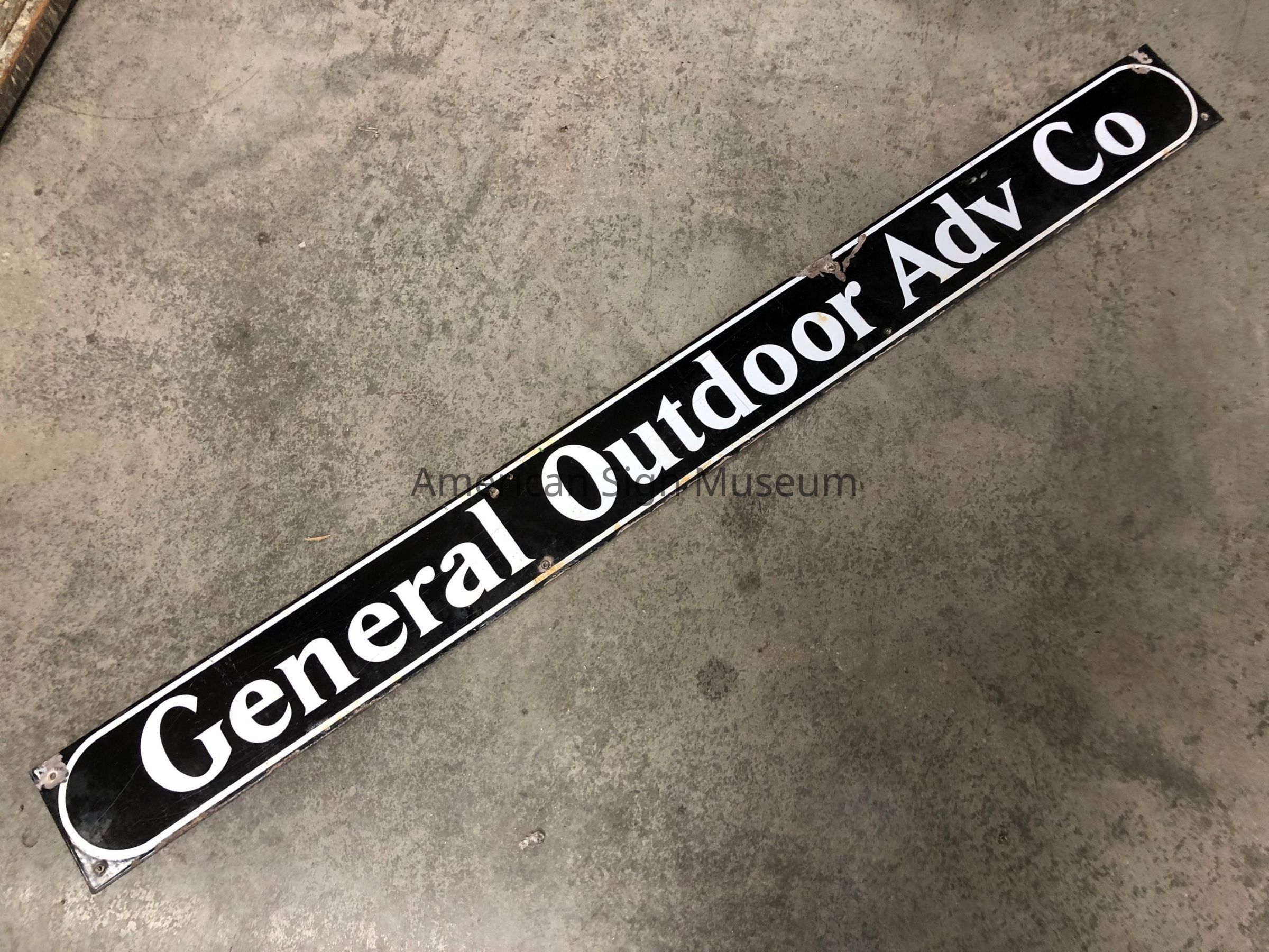 General Outdoor Adv Co Porcelain Enamel Panel picture number 1