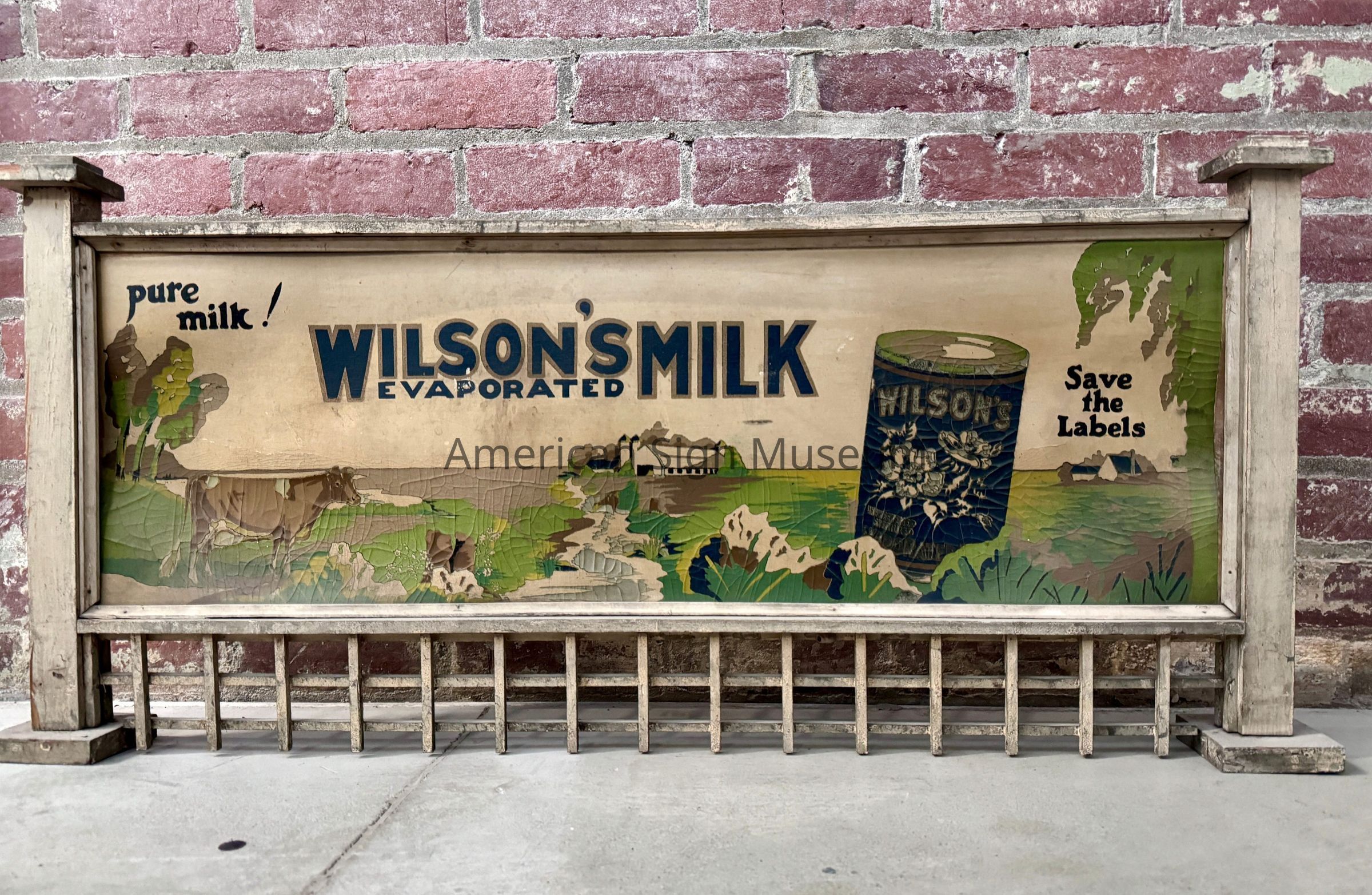 Wilson's Milk Painted Billboard Model picture number 1