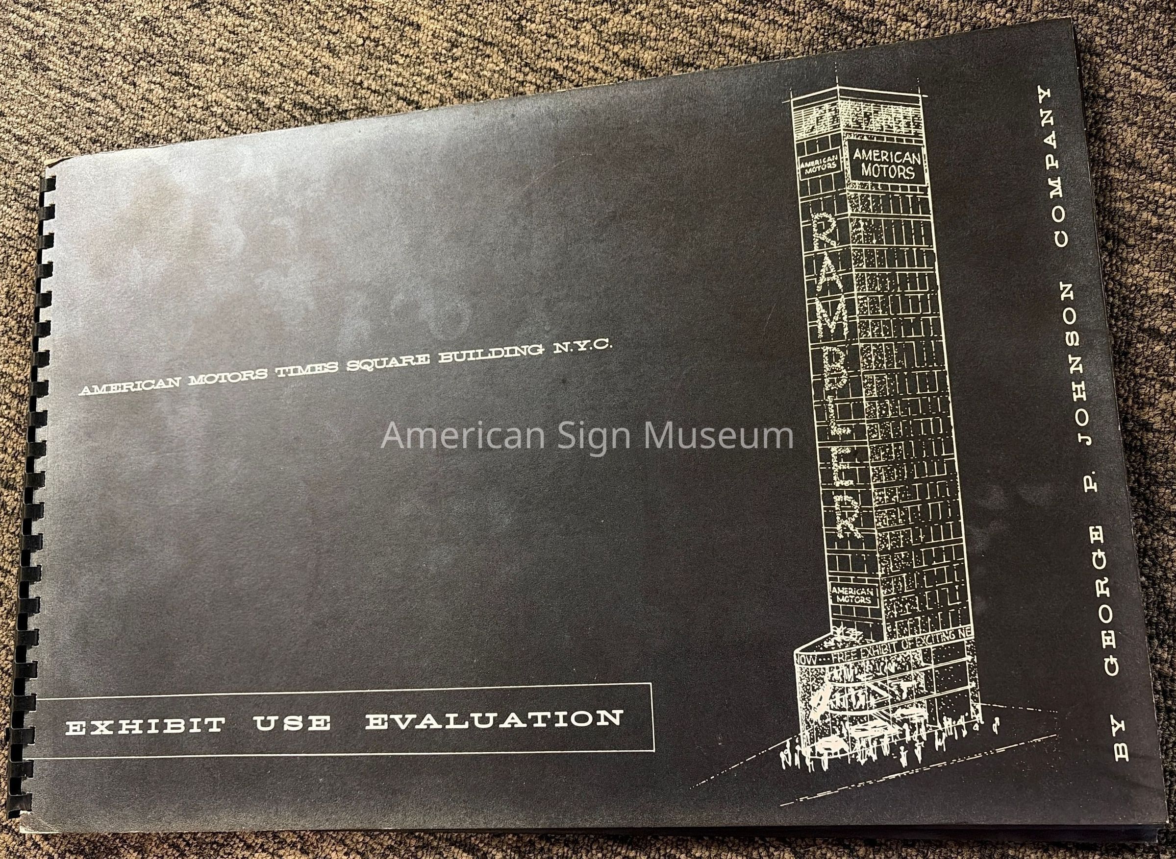 New York Times Square Advertisement Model Materials by Douglas Leigh picture number 1