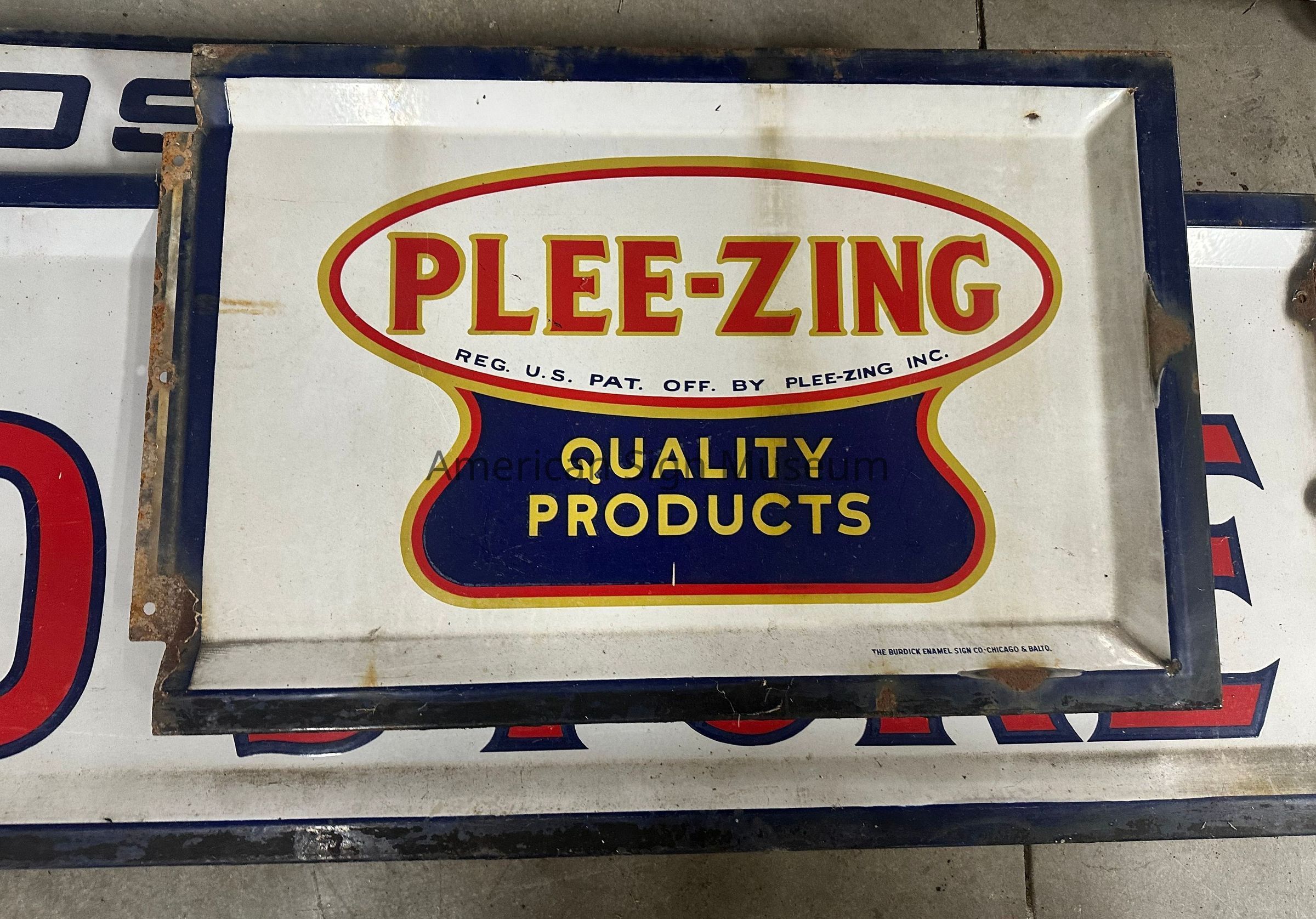Plee-zing Food Store Sign picture number 1