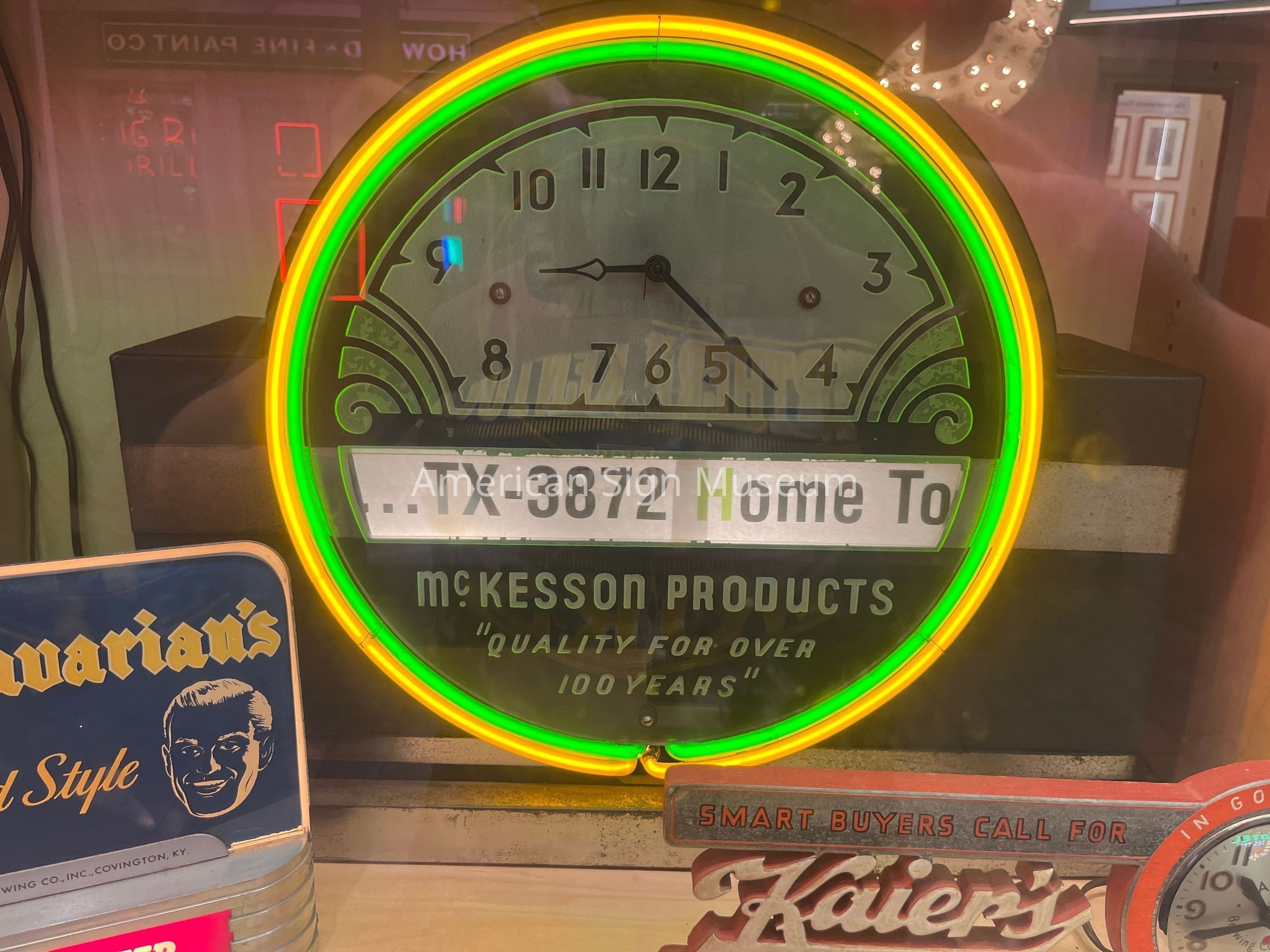 McKesson Products Neon Clock Display picture number 1