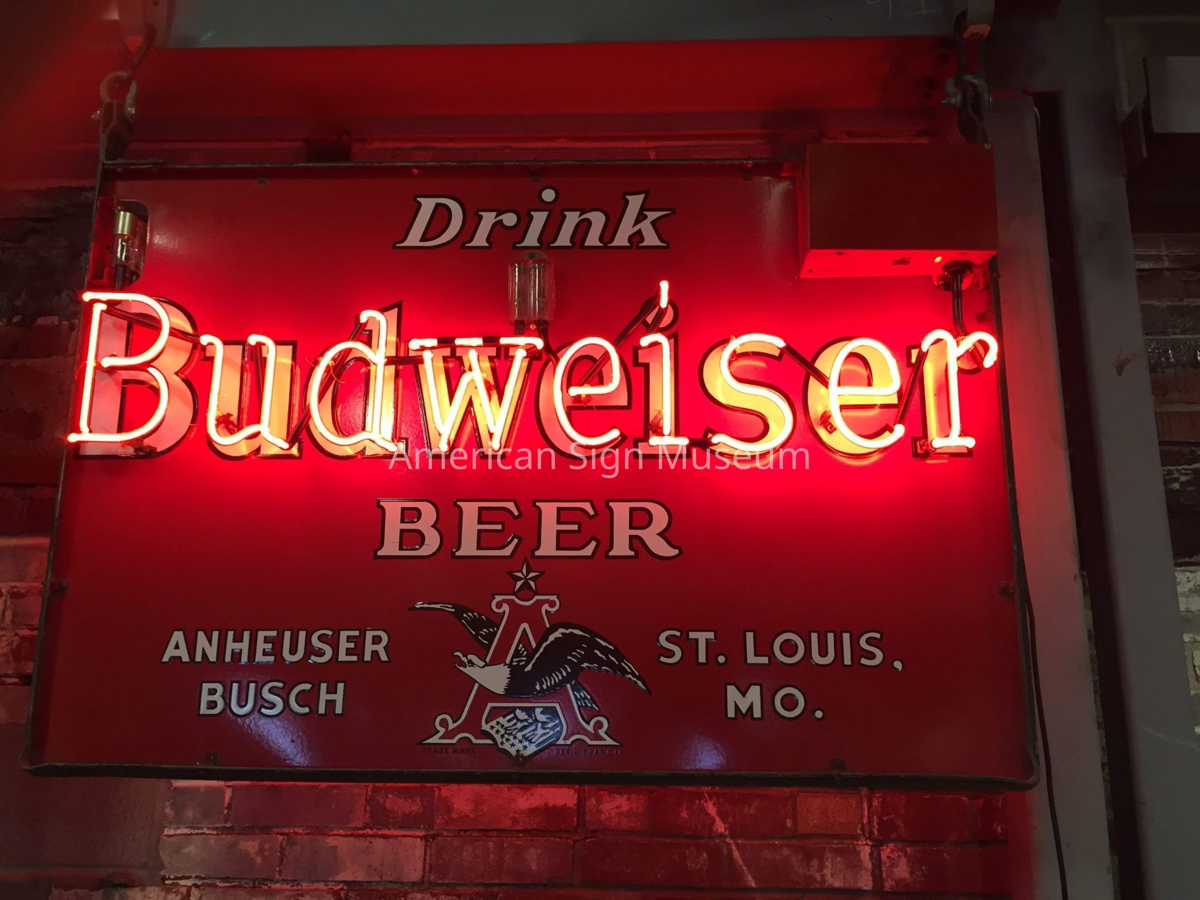 Budweiser Little Kings Ale Neon Skeleton Sign picture number 1
