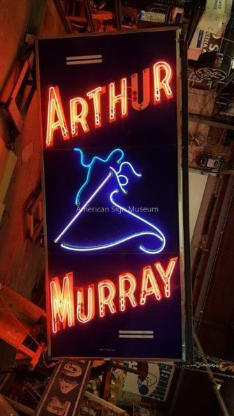 Arthur Murray Porcelain Sign picture number 1