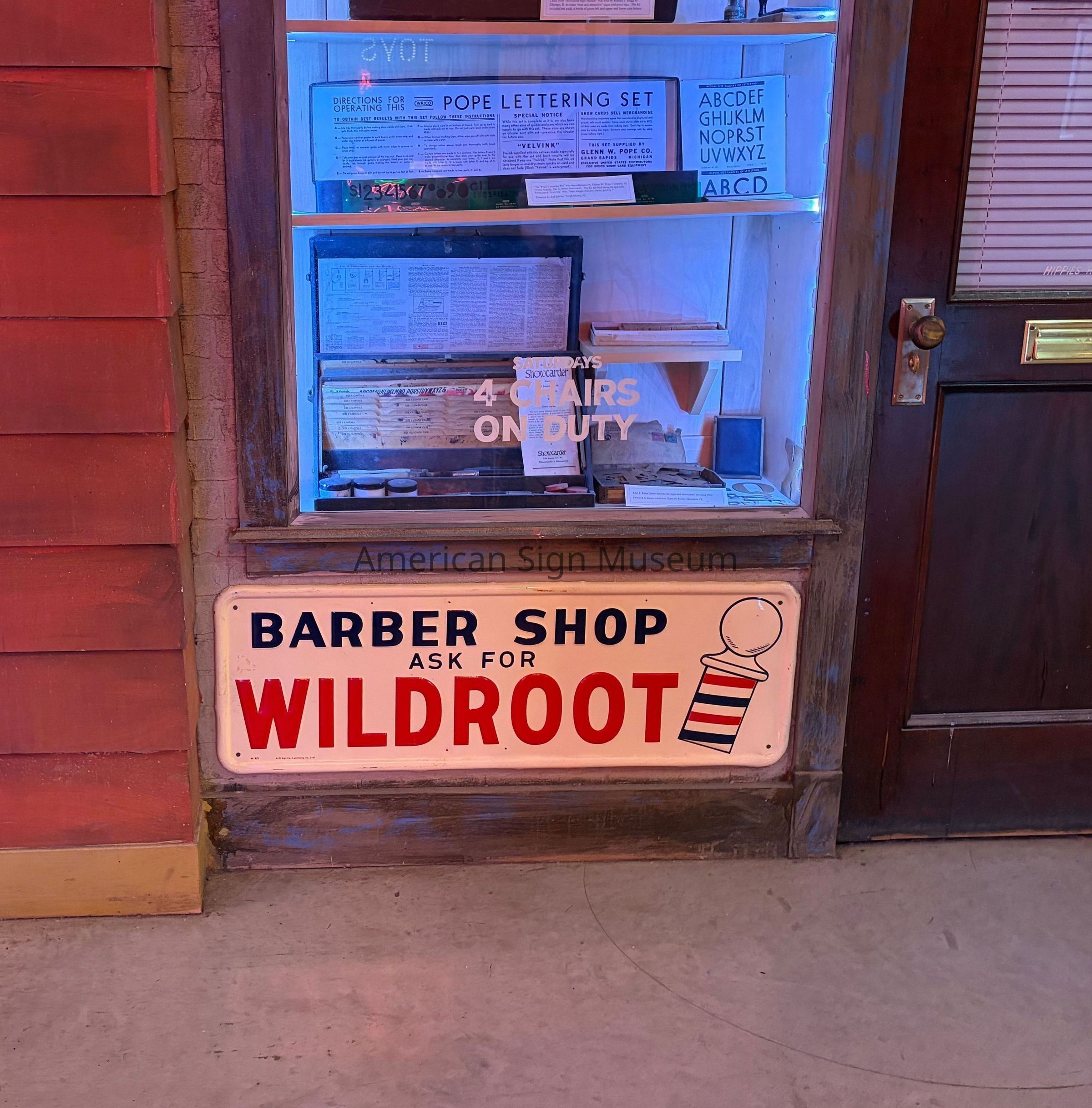 Wildroot Barbershop Tin Sign picture number 1