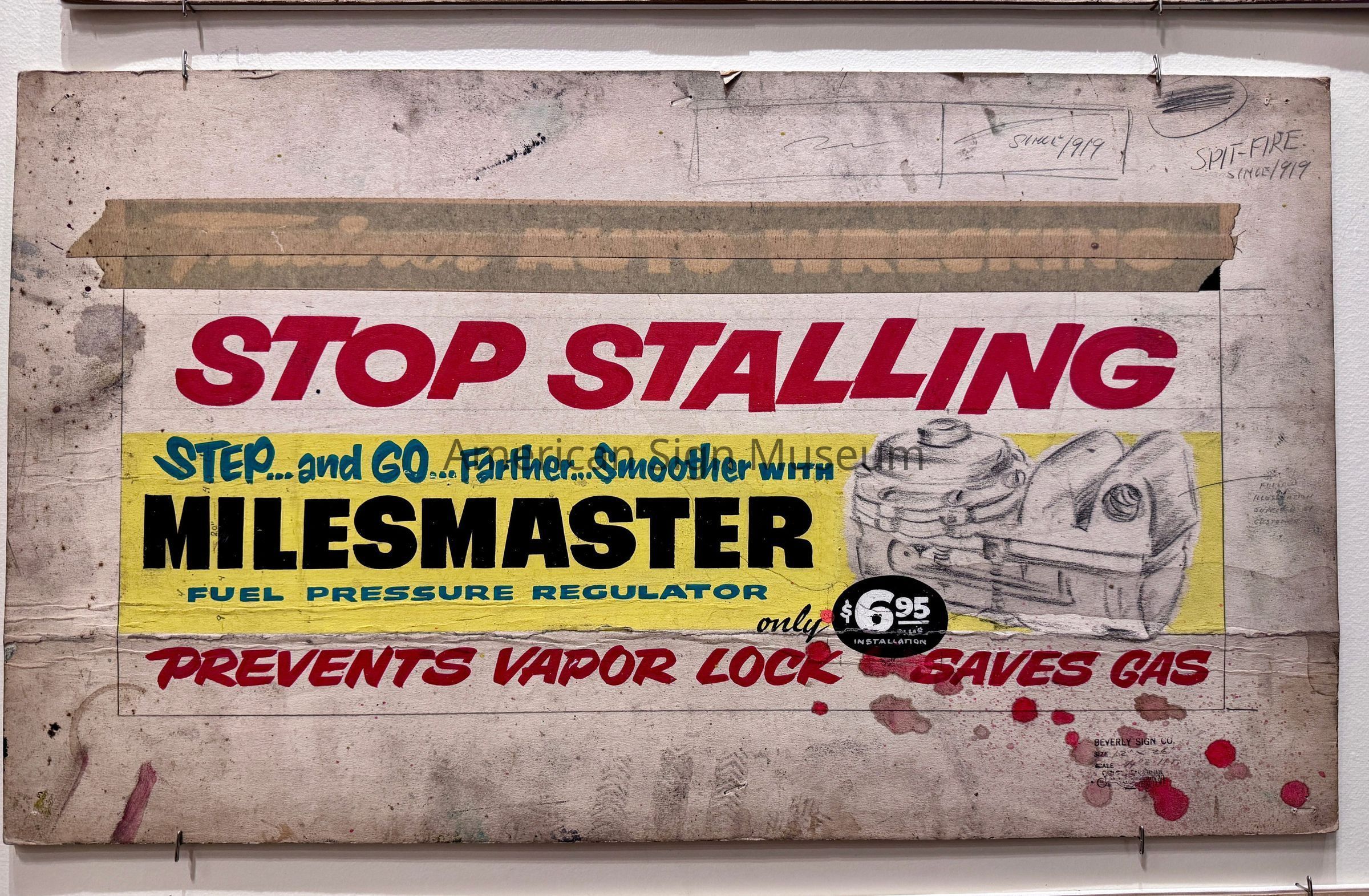 Beverly Sign Co. Sketch - Milesmaster picture number 1