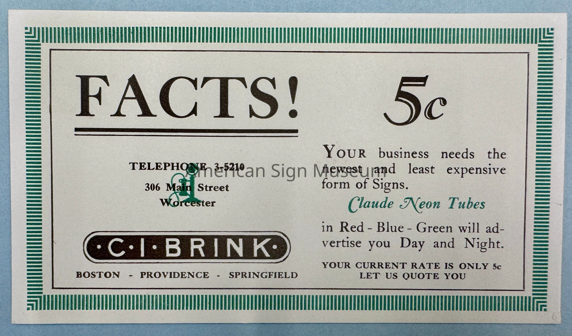 C.I. Brink Blotter picture number 1