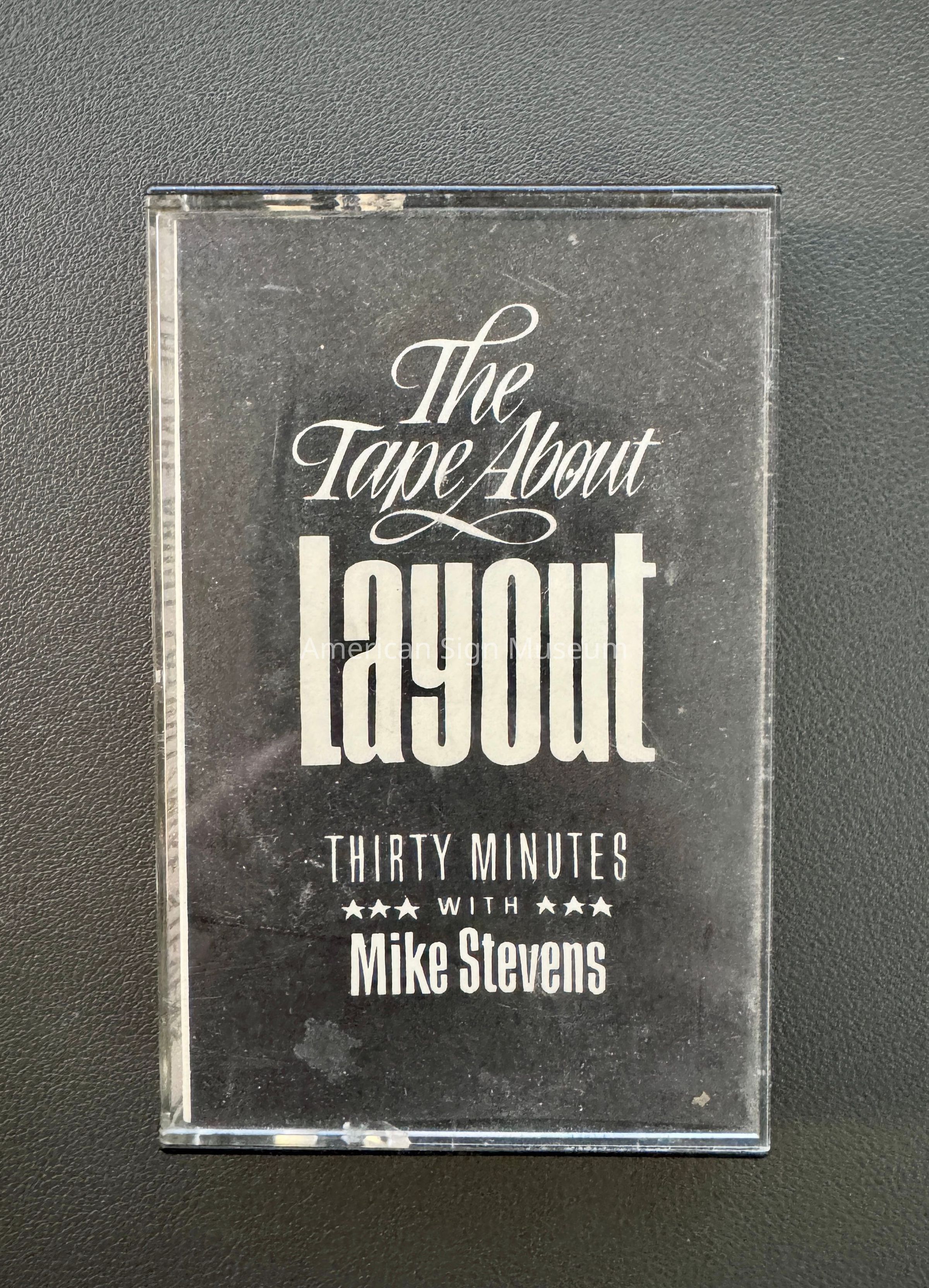 The Tape About Layout: Thirty Minutes with Mike Stevens picture number 1