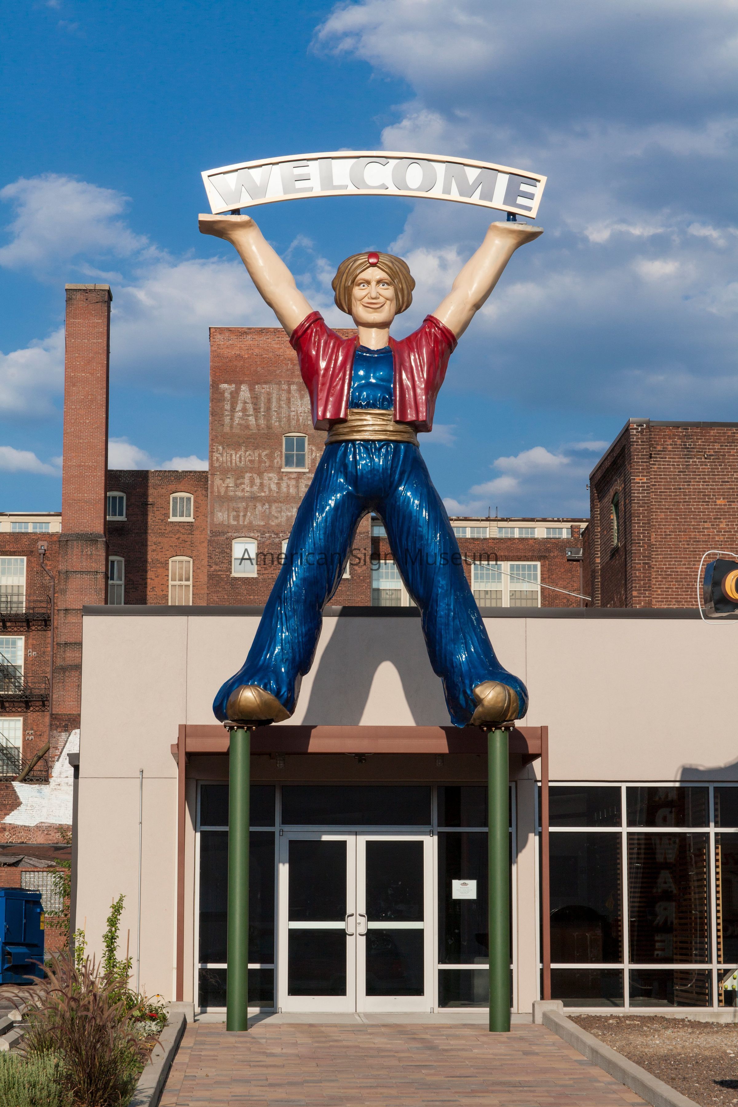Carpeteria Welcome Genie Fiberglass Signage picture number 1