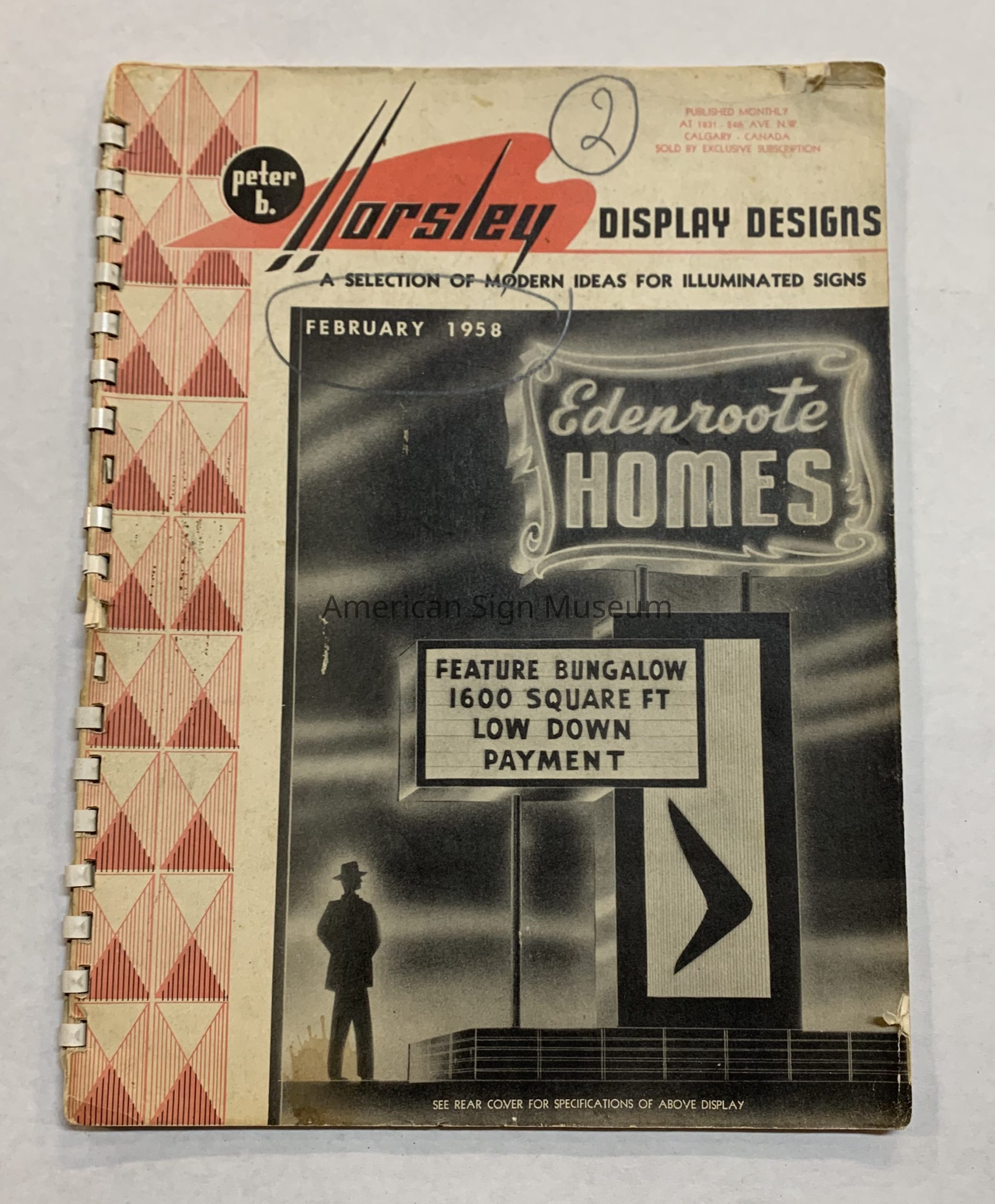 Peter B. Horsley Display Designs: A Selection of Modern Ideas for Illuminated Signs picture number 1