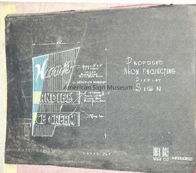 Back Bay Sign Company Projecting Display Sketch picture number 1