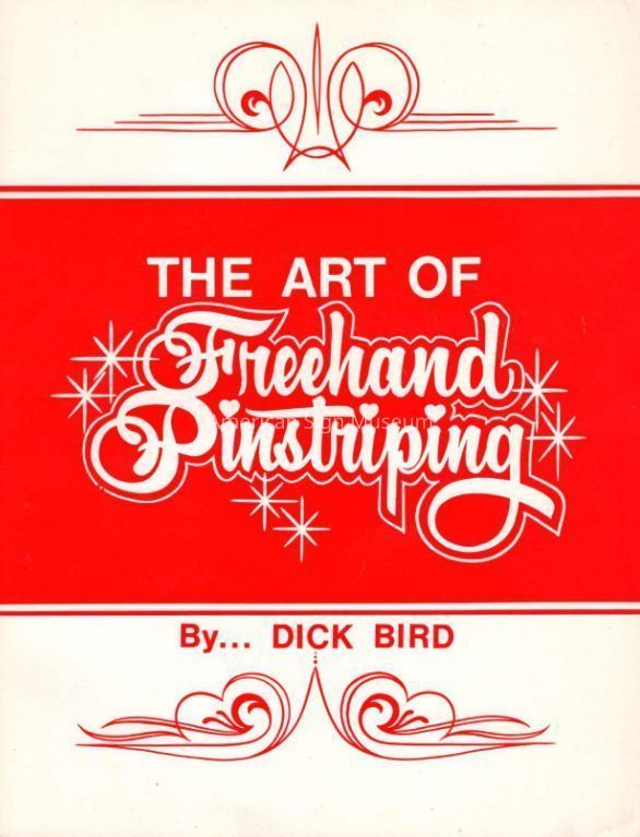 The Art of Freehand Pinstriping written and published by Dick Bird picture number 1