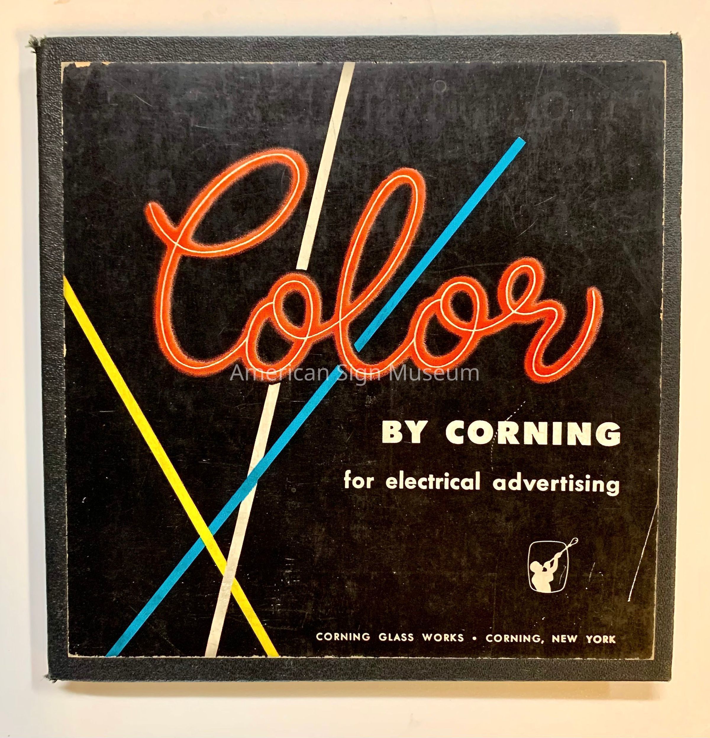 Corning Glass Neon Tube Color Chart Booklet picture number 1