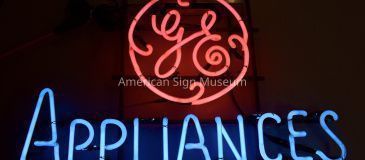 General Electric Neon Skeleton Sign picture number 1
