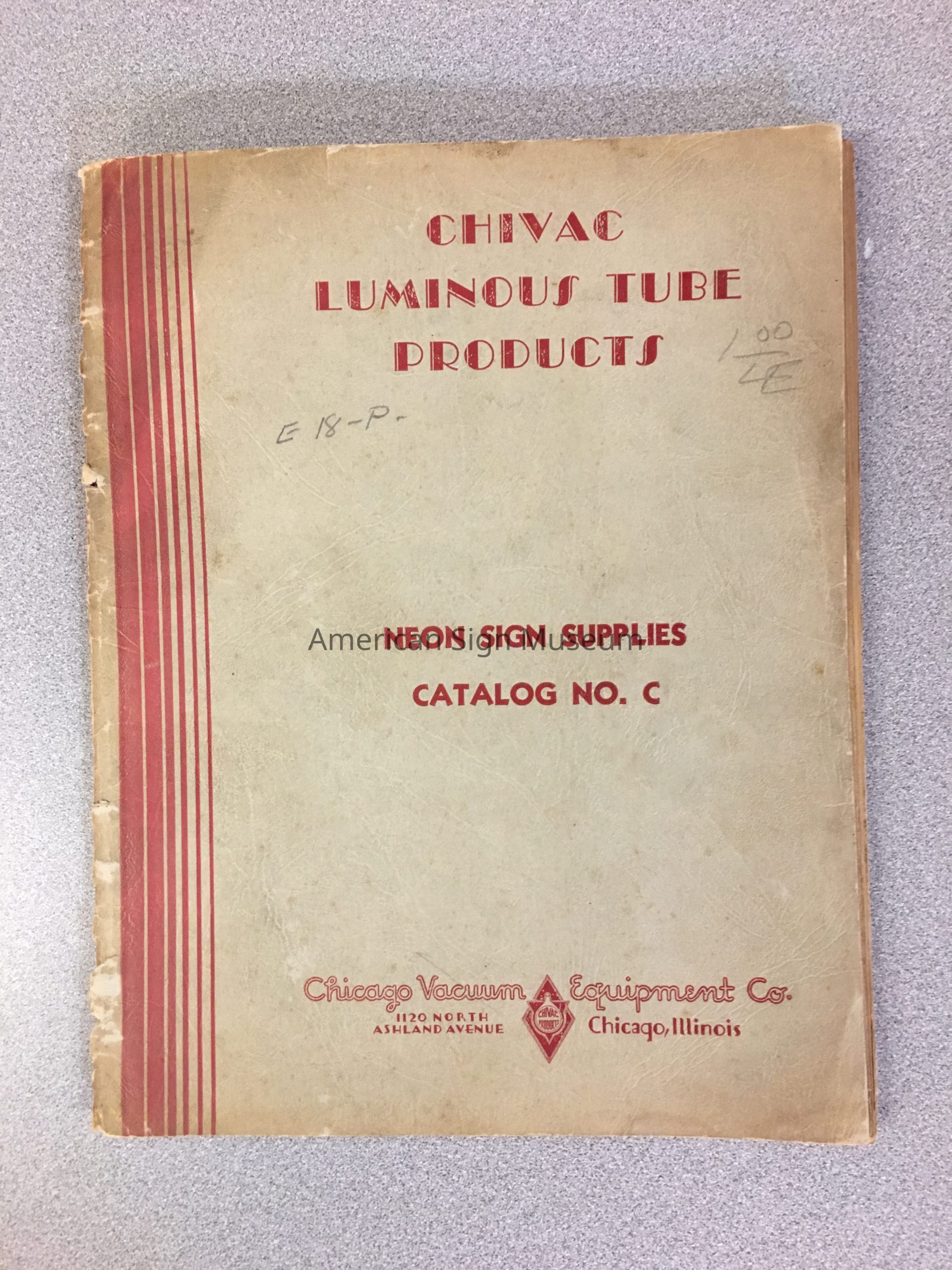 Chivac Luminous Tube Products Catalogue picture number 1