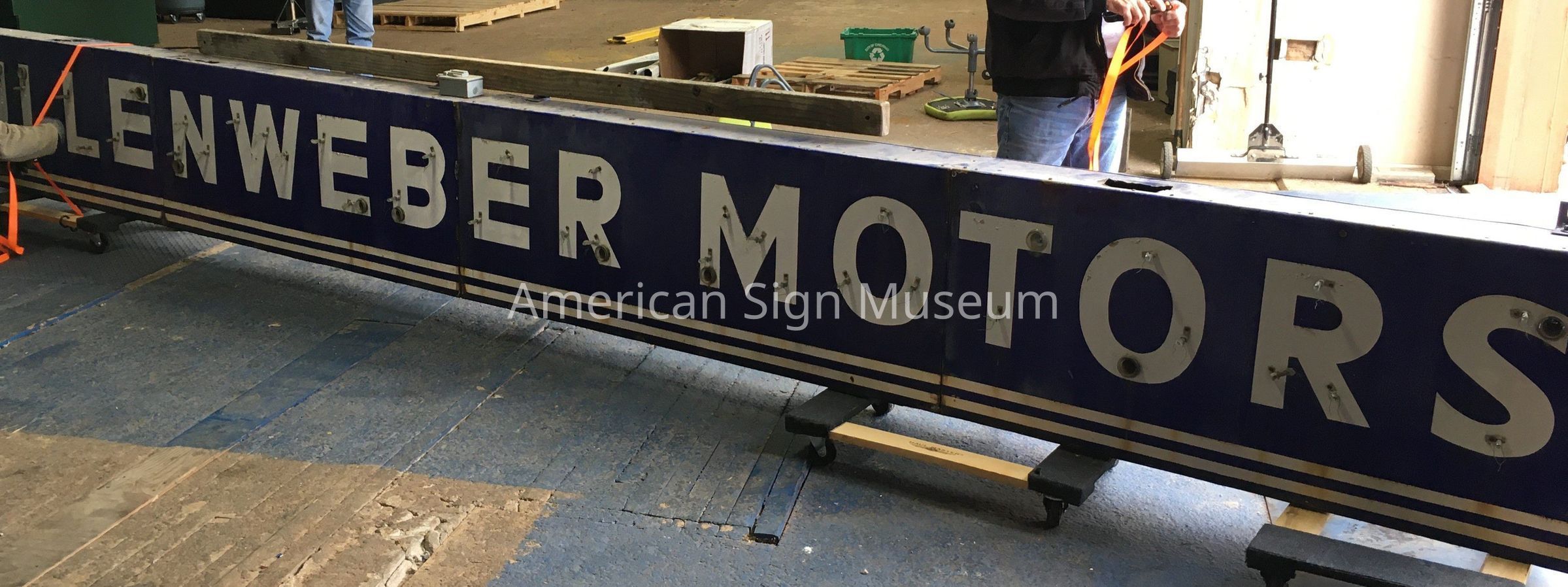 Wullenweber Motors Metal Sign picture number 1
