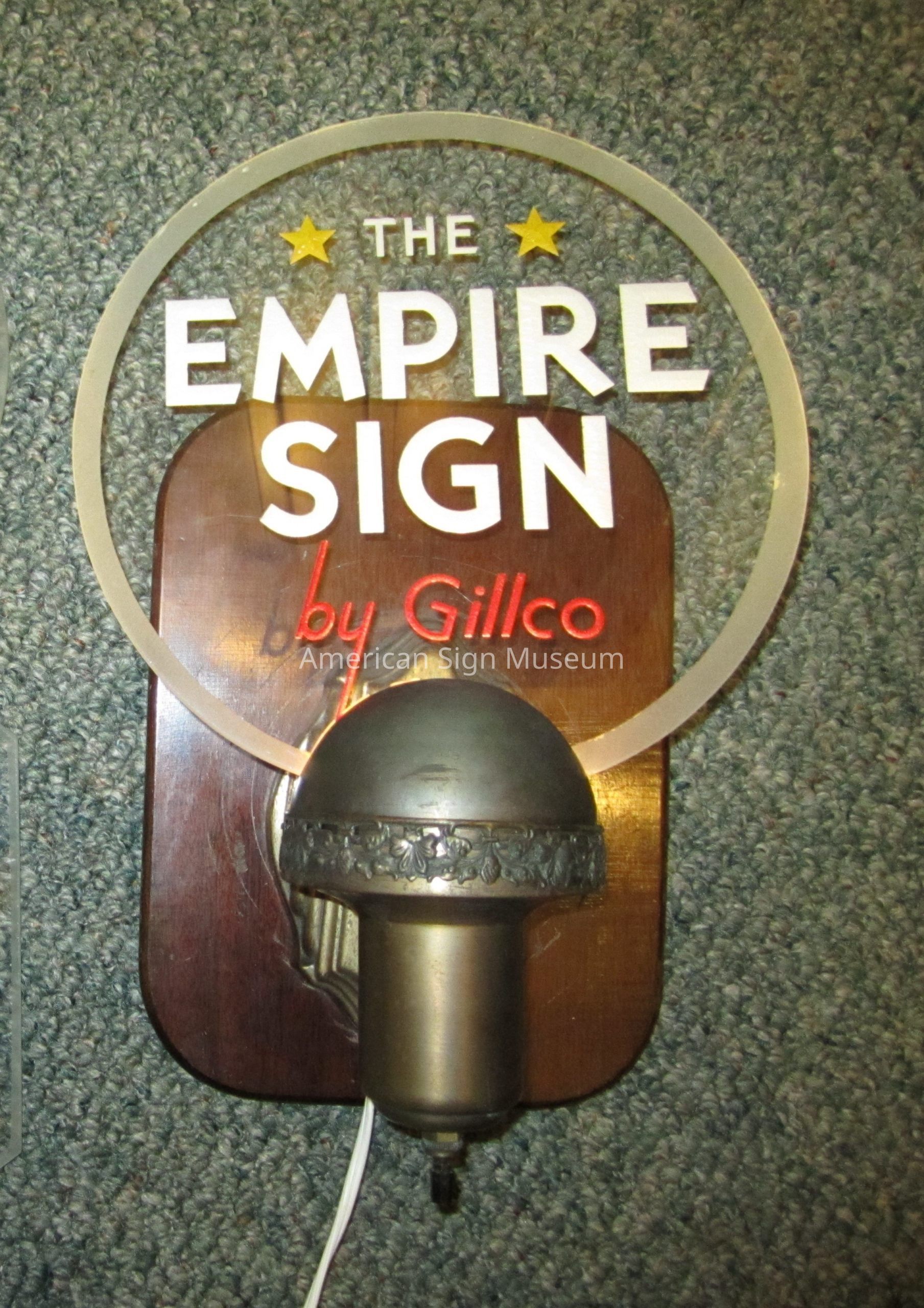 Gilco Empire Sign Salesman Sample picture number 1