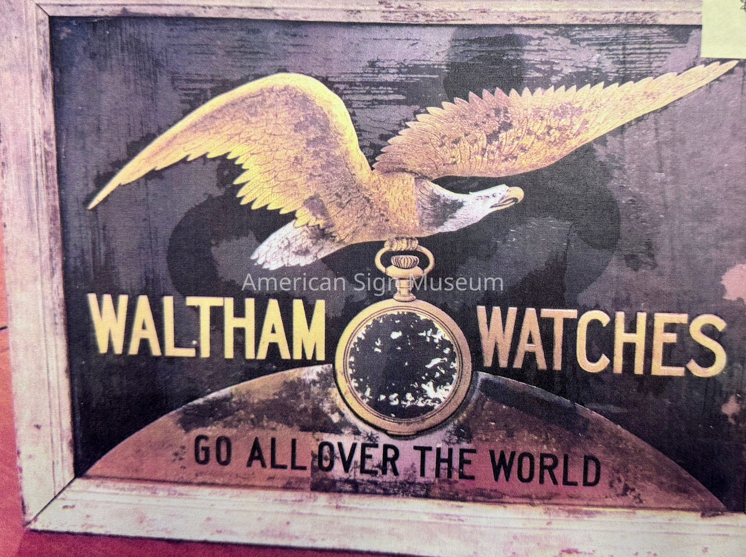 Waltham Watches Goldleaf Sign picture number 1
