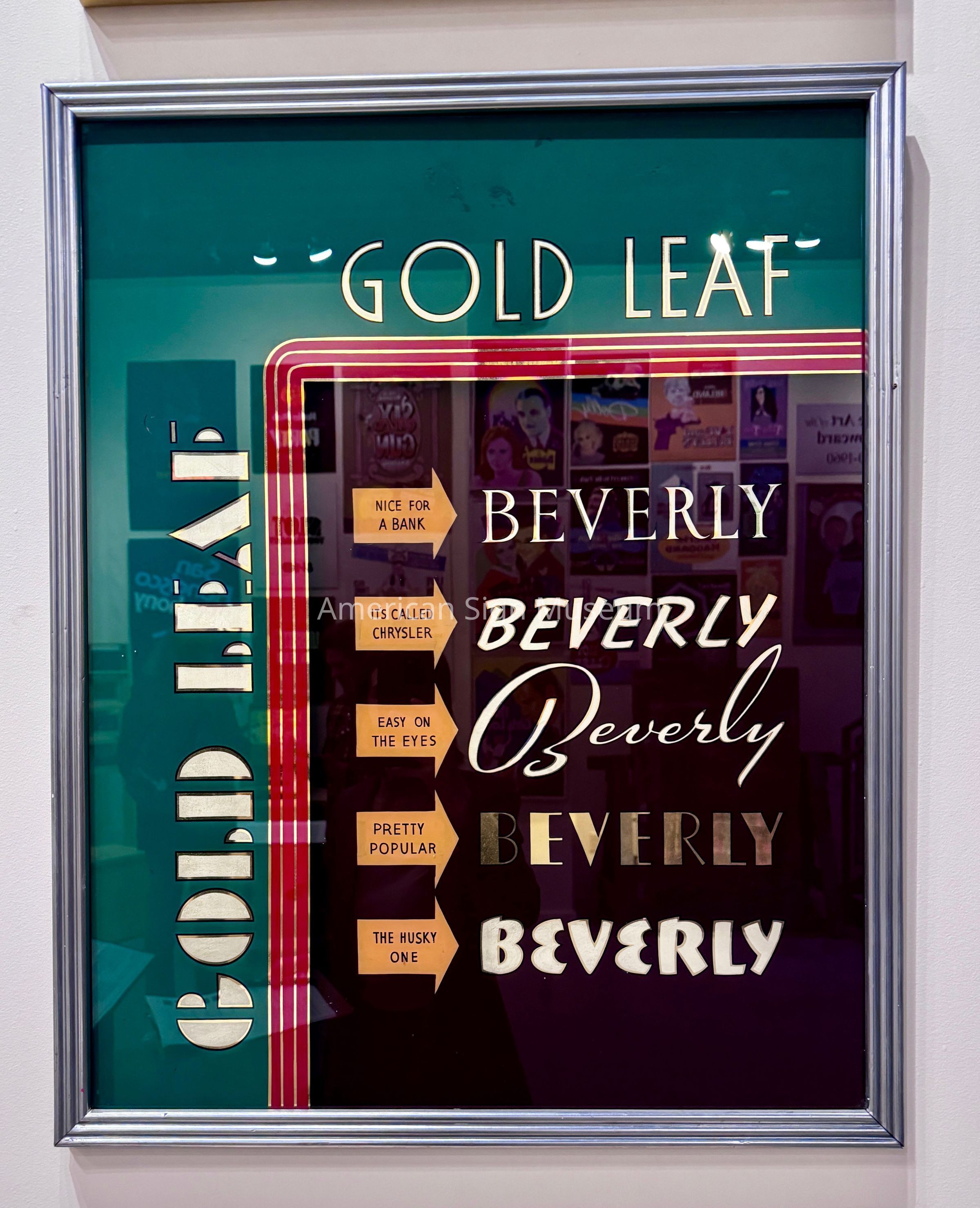 Beverly Sign Company - Alphabet Sample Display picture number 1