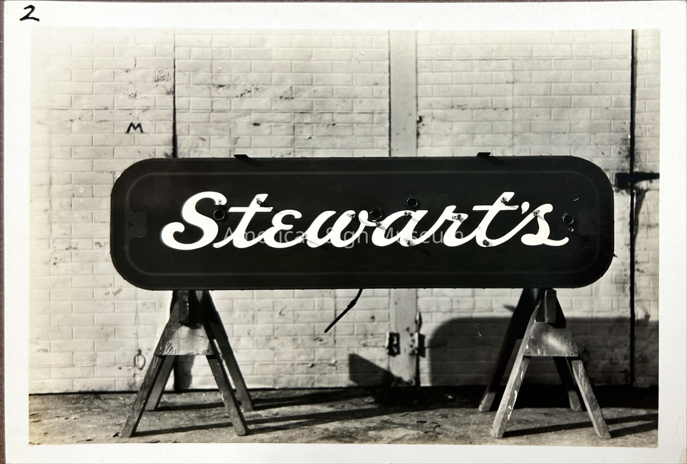 Stewart's Early Neon Sign - Photograph picture number 1